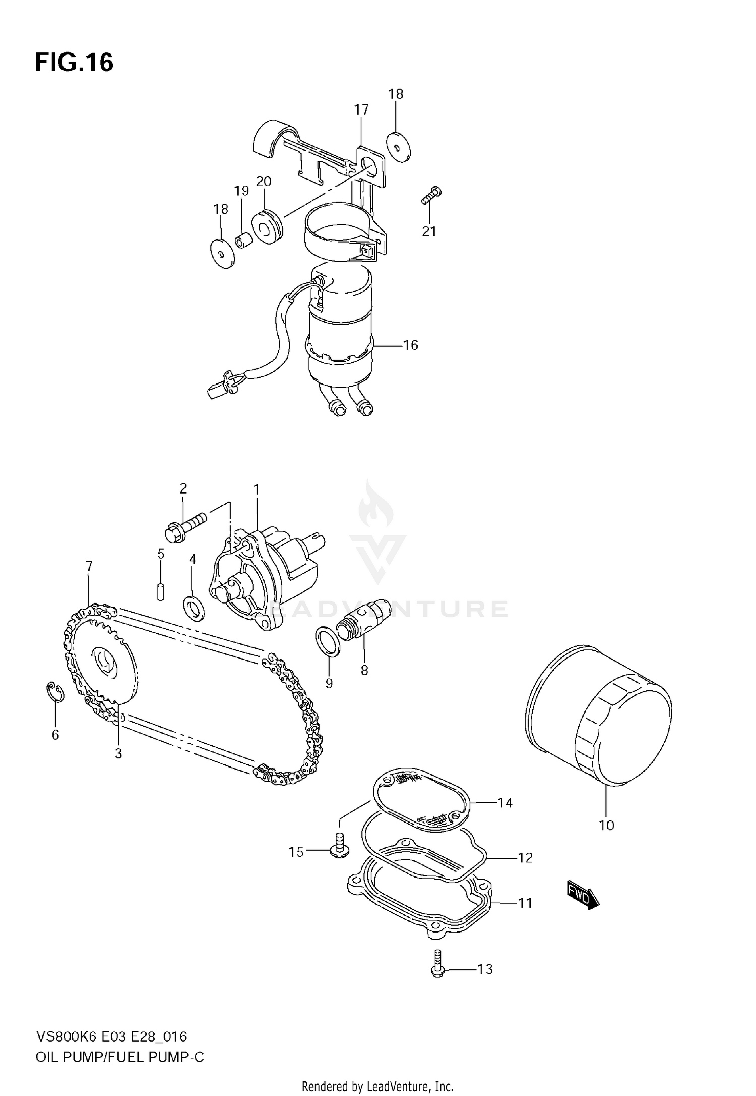 OIL PUMP - FUEL PUMP