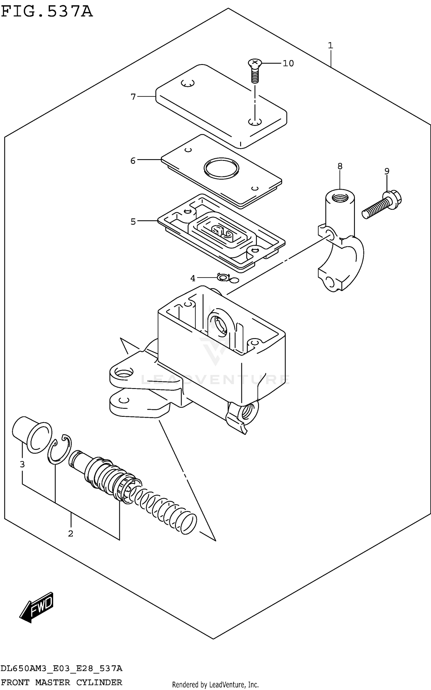FRONT MASTER CYLINDER