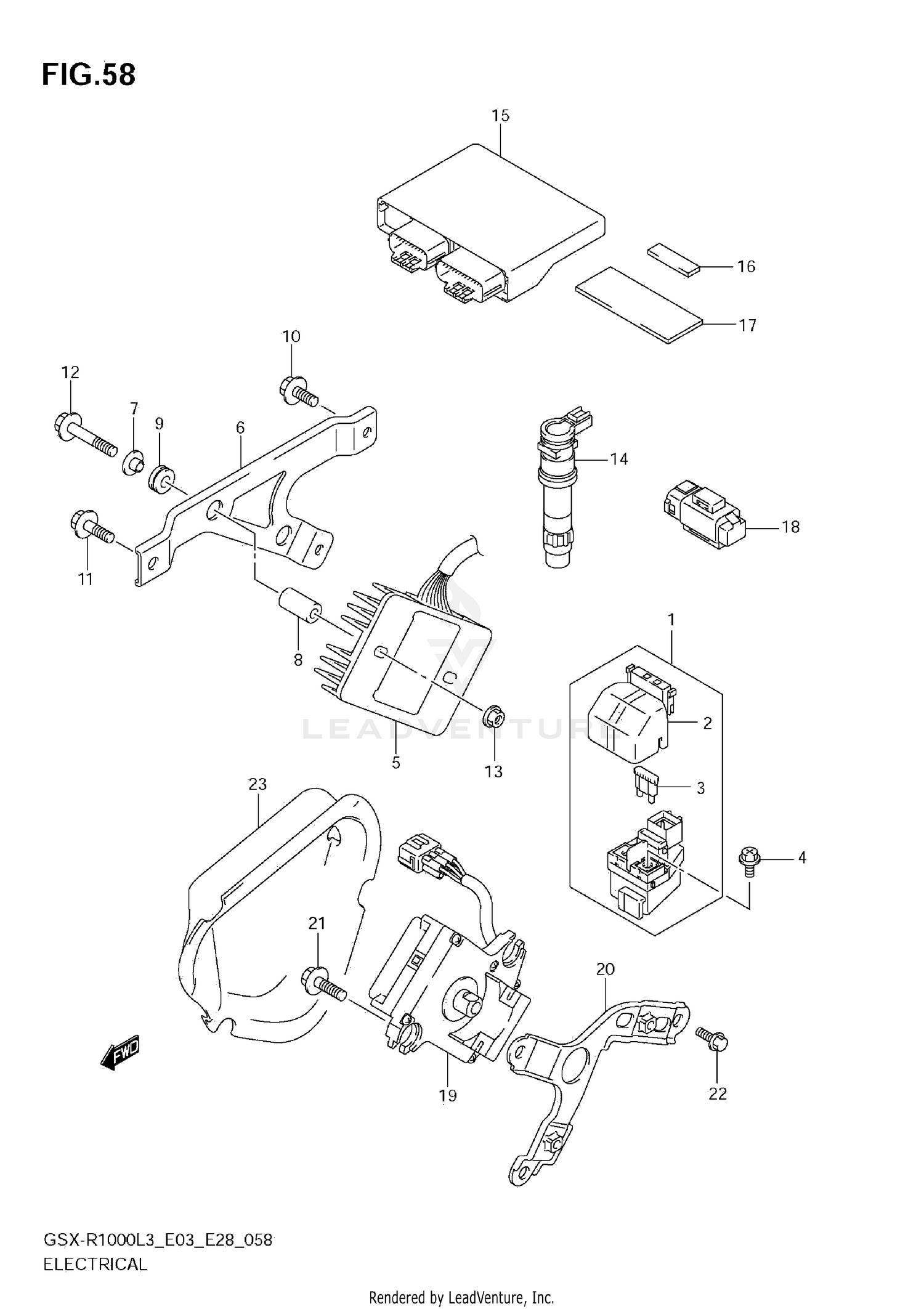 ELECTRICAL (GSX-R1000ZL3 E28)