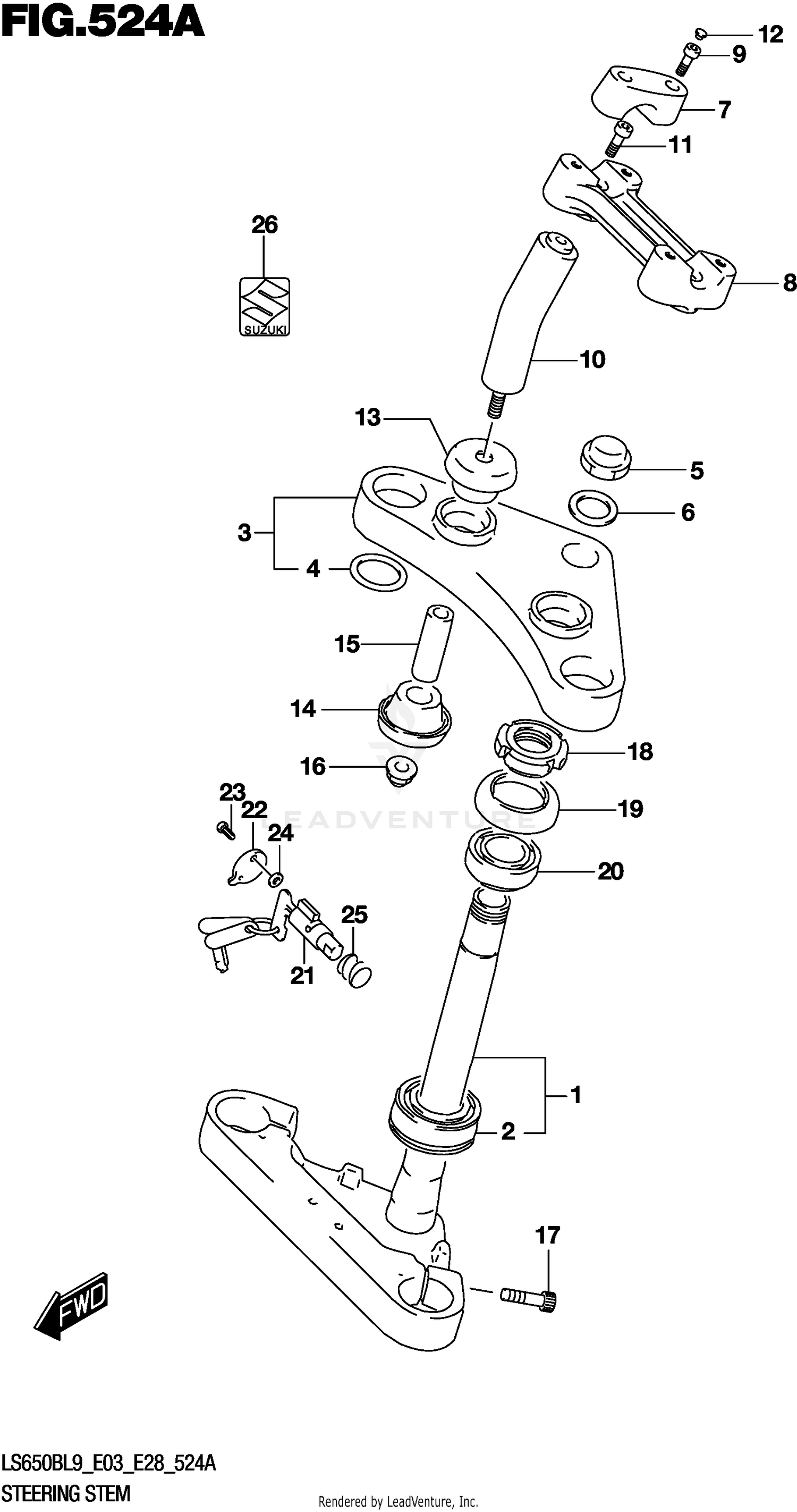 STEERING STEM
