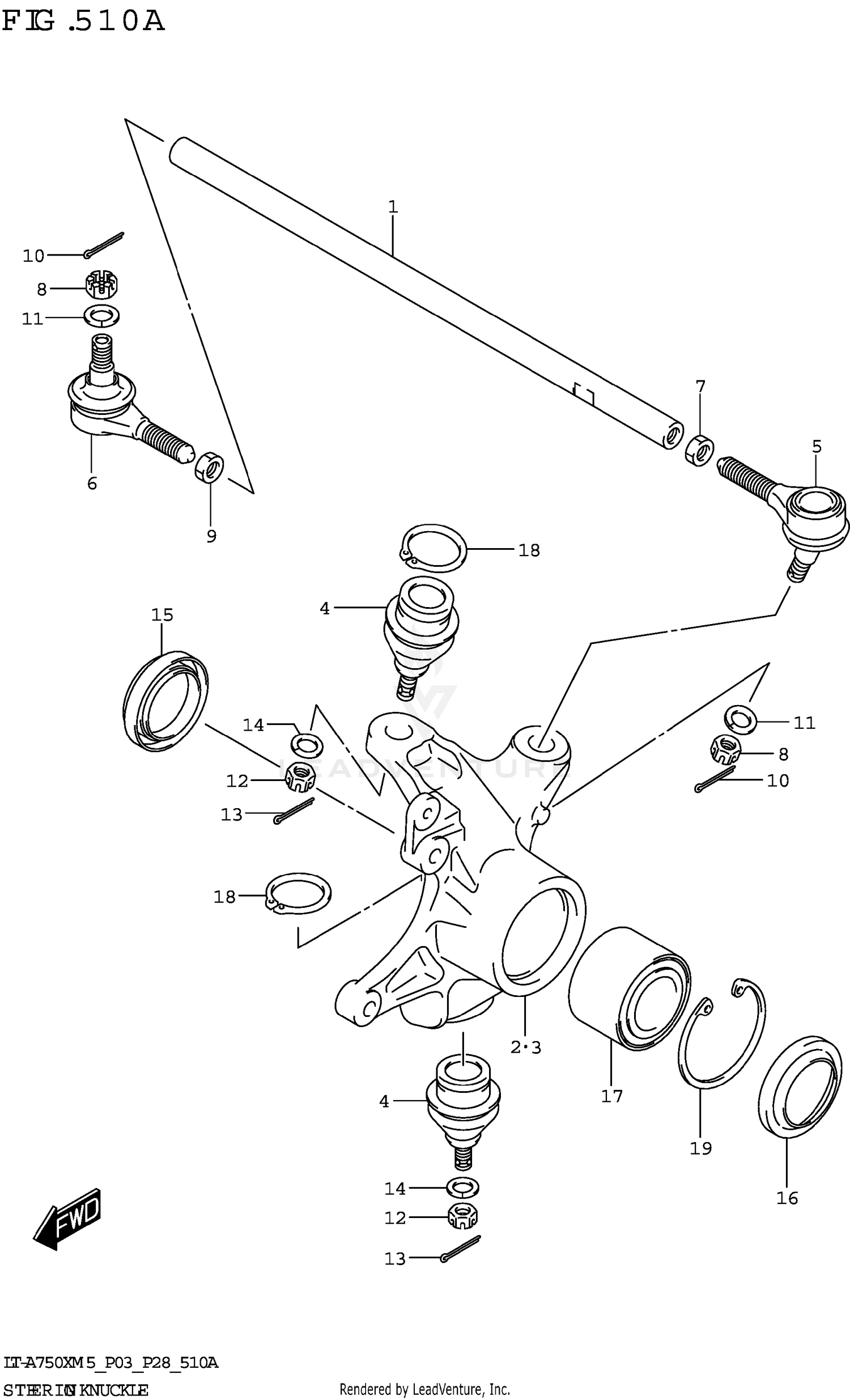 STEERING KNUCKLE