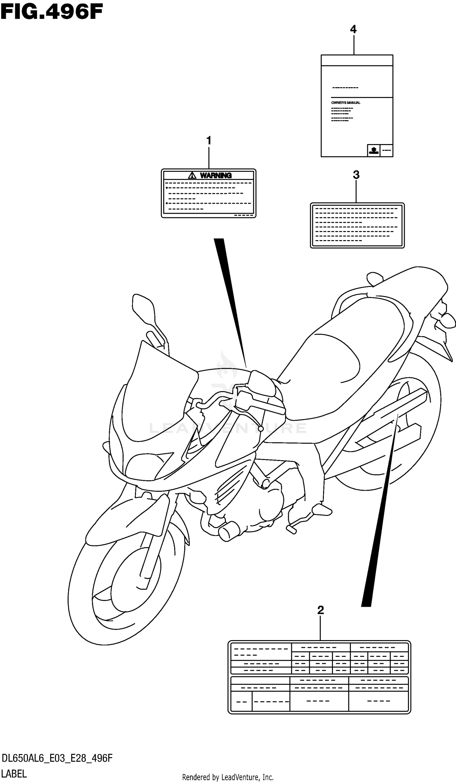 LABEL (DL650XAL6 E03)