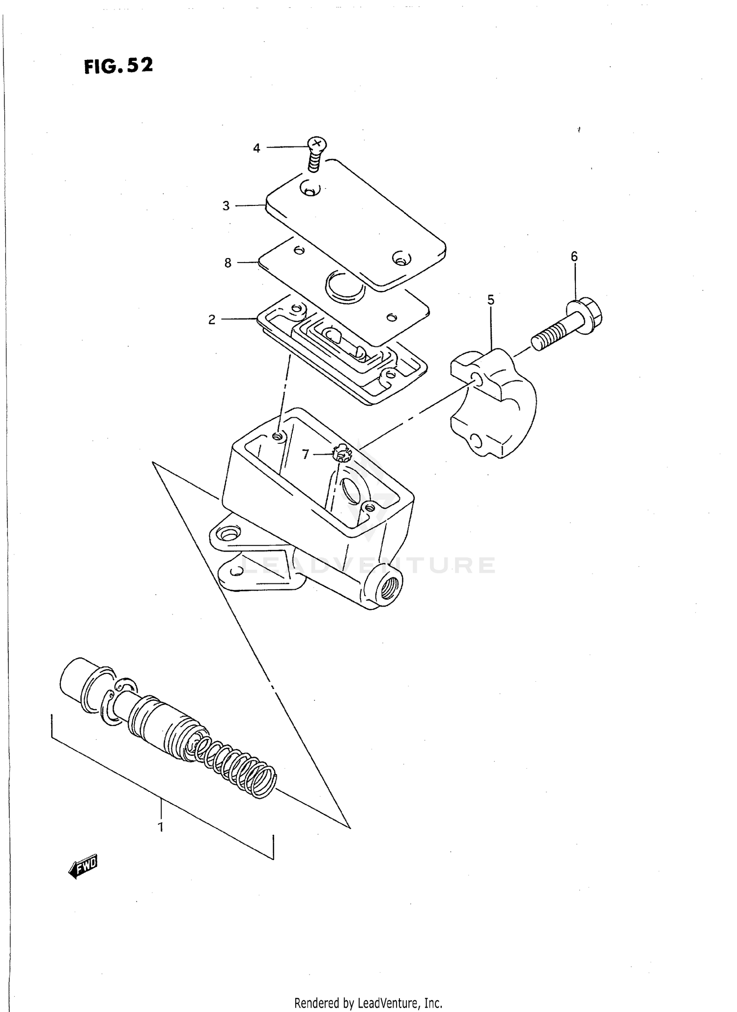 FRONT MASTER CYLINDER