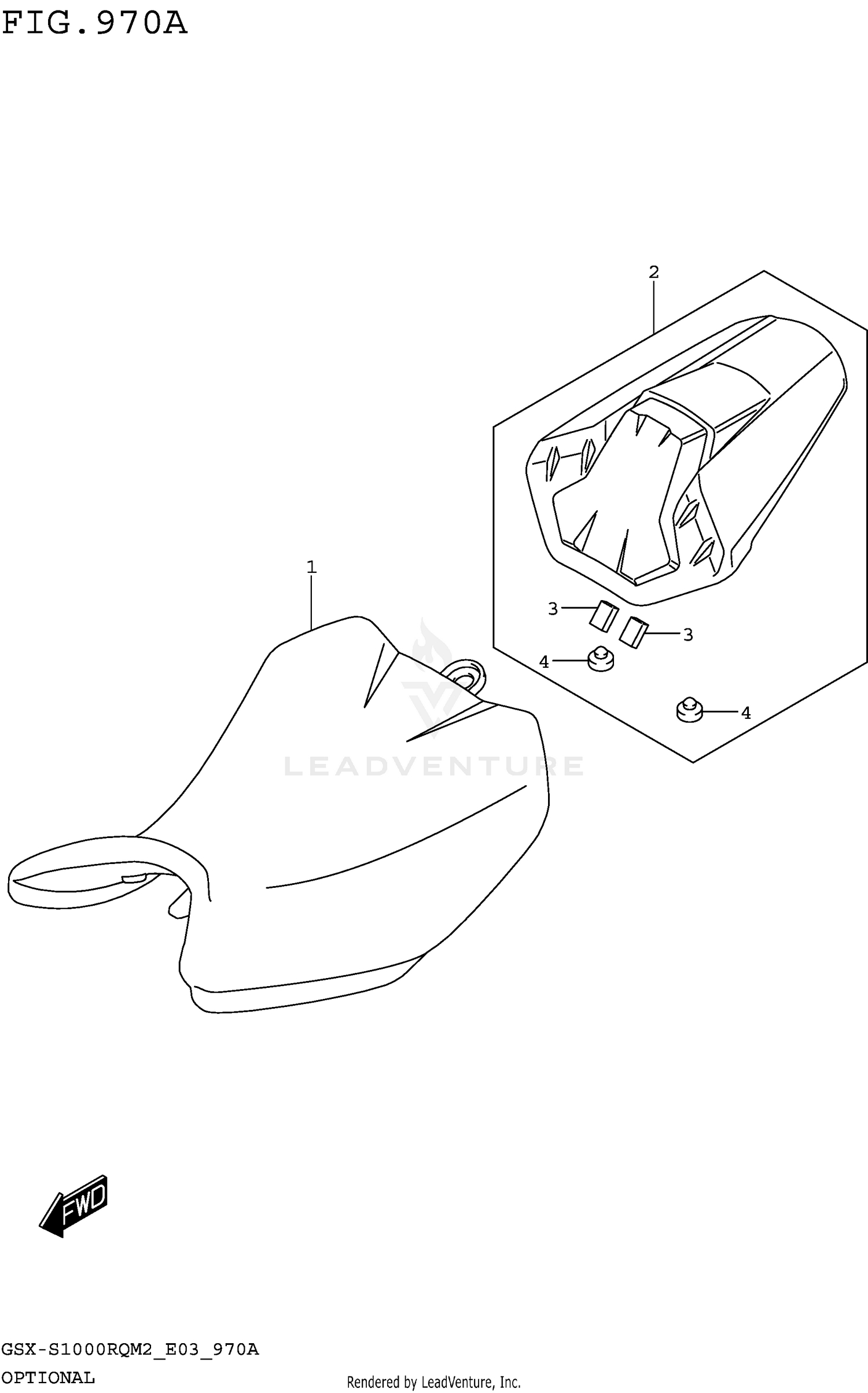 OPTIONAL (SEAT TAIL BOX)