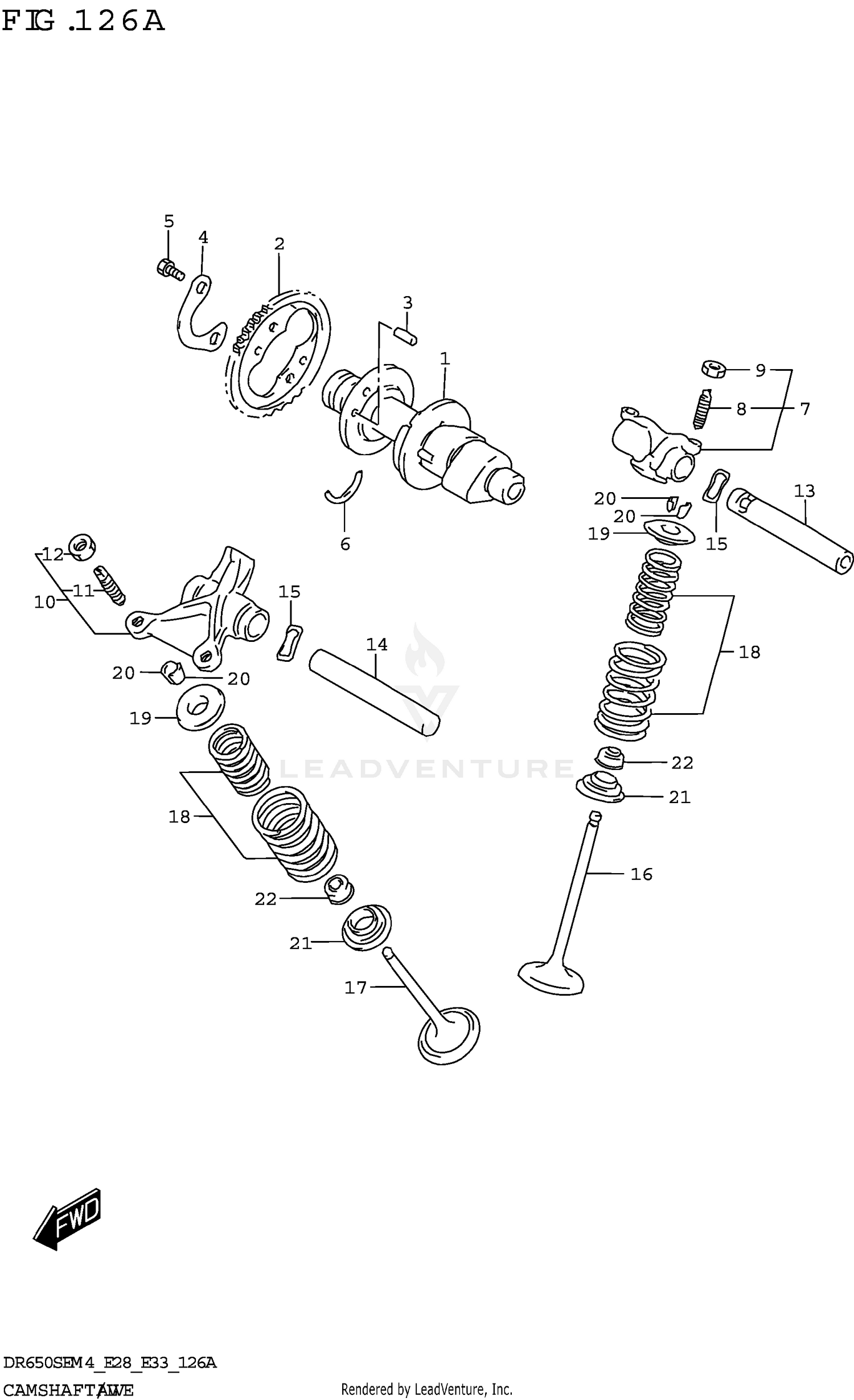 CAMSHAFT/VALVE