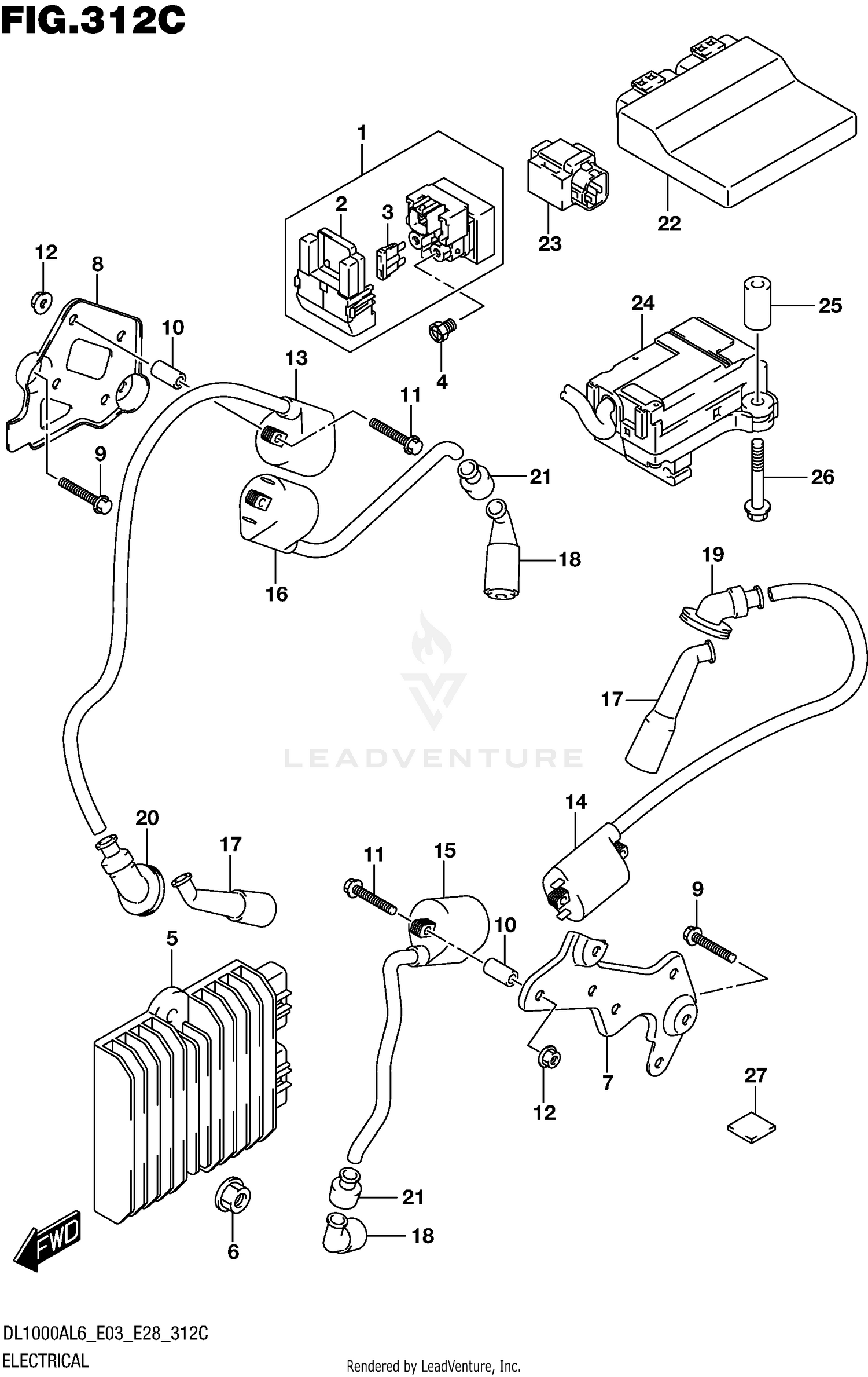 ELECTRICAL (DL1000AL6 E33)