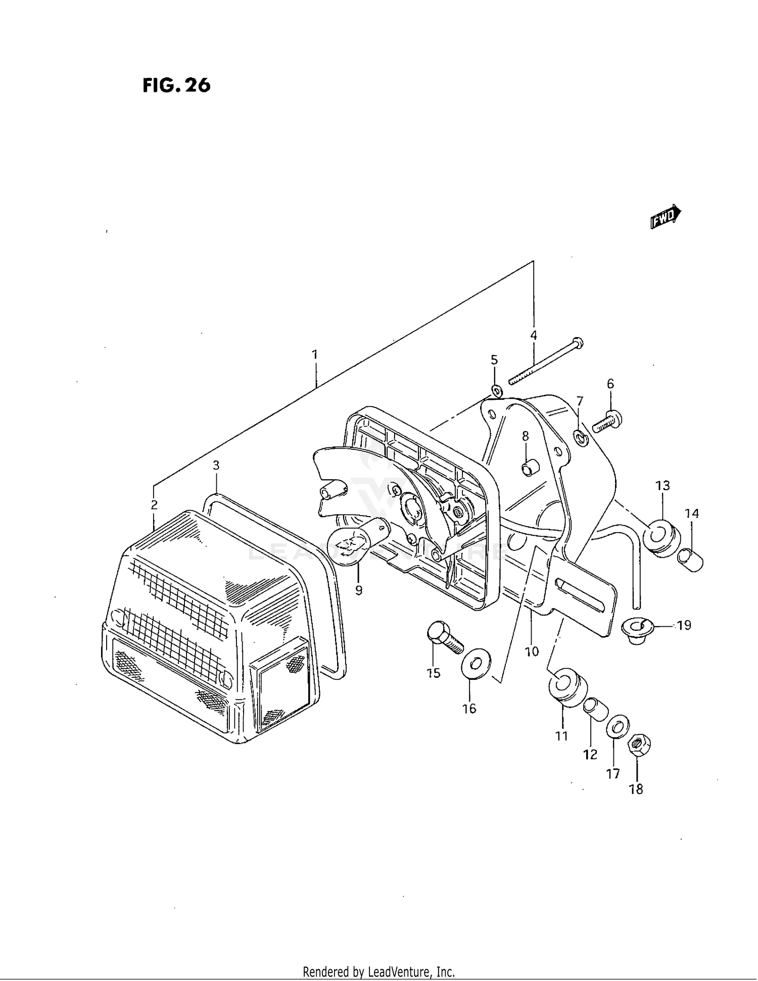 REAR COMBINATION LAMP