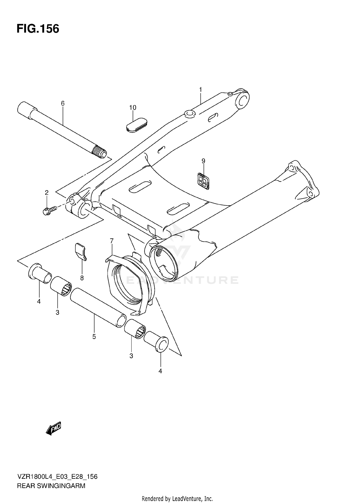 REAR SWINGINGARM
