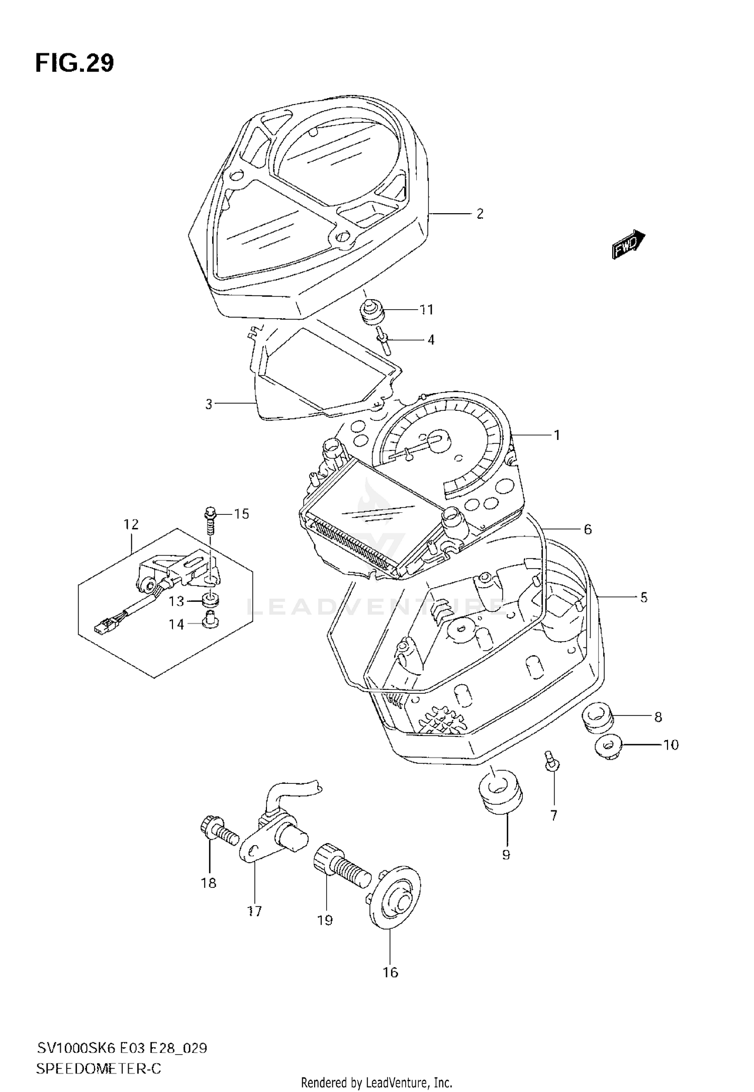 SPEEDOMETER (SV1000S)