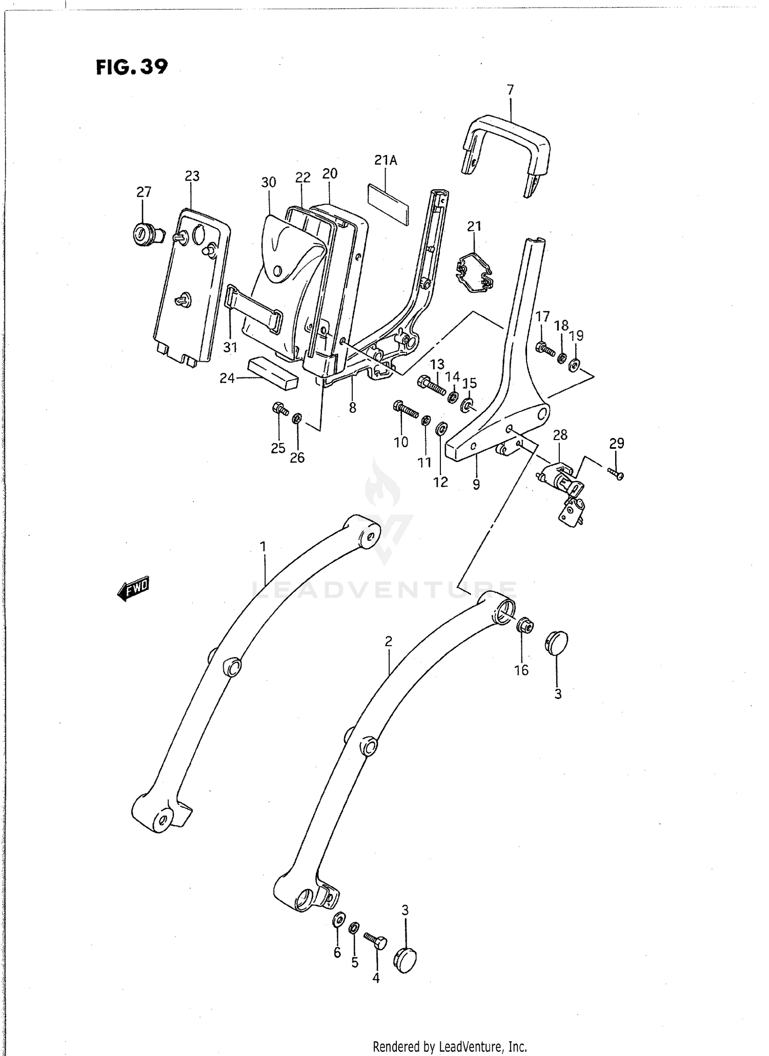 PILLION RIDER HANDLE