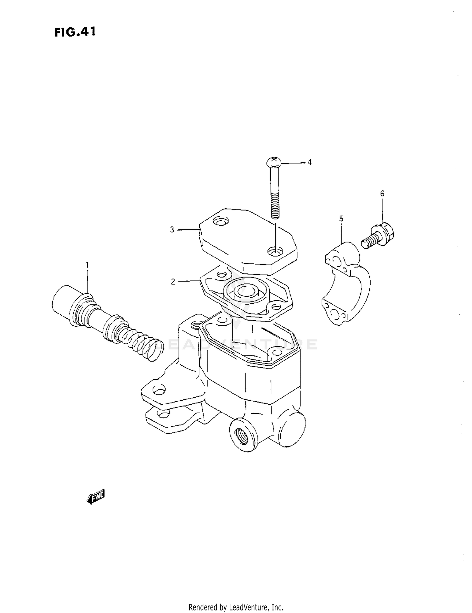 FRONT MASTER CYLINDER