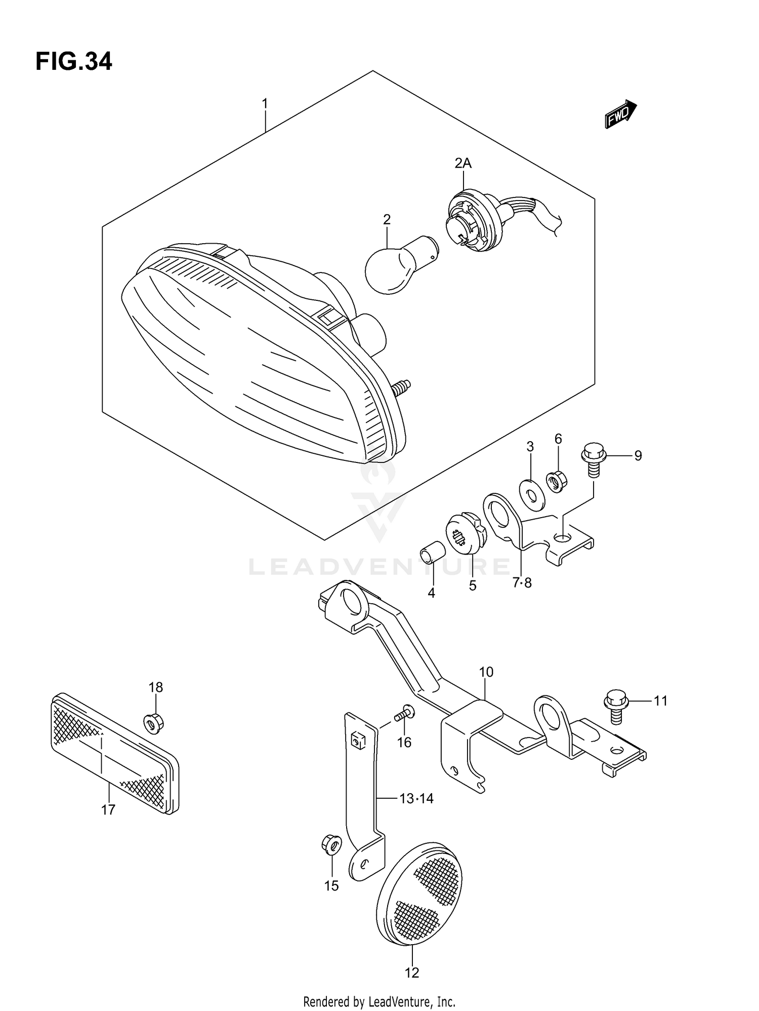 REAR COMBINATION LAMP