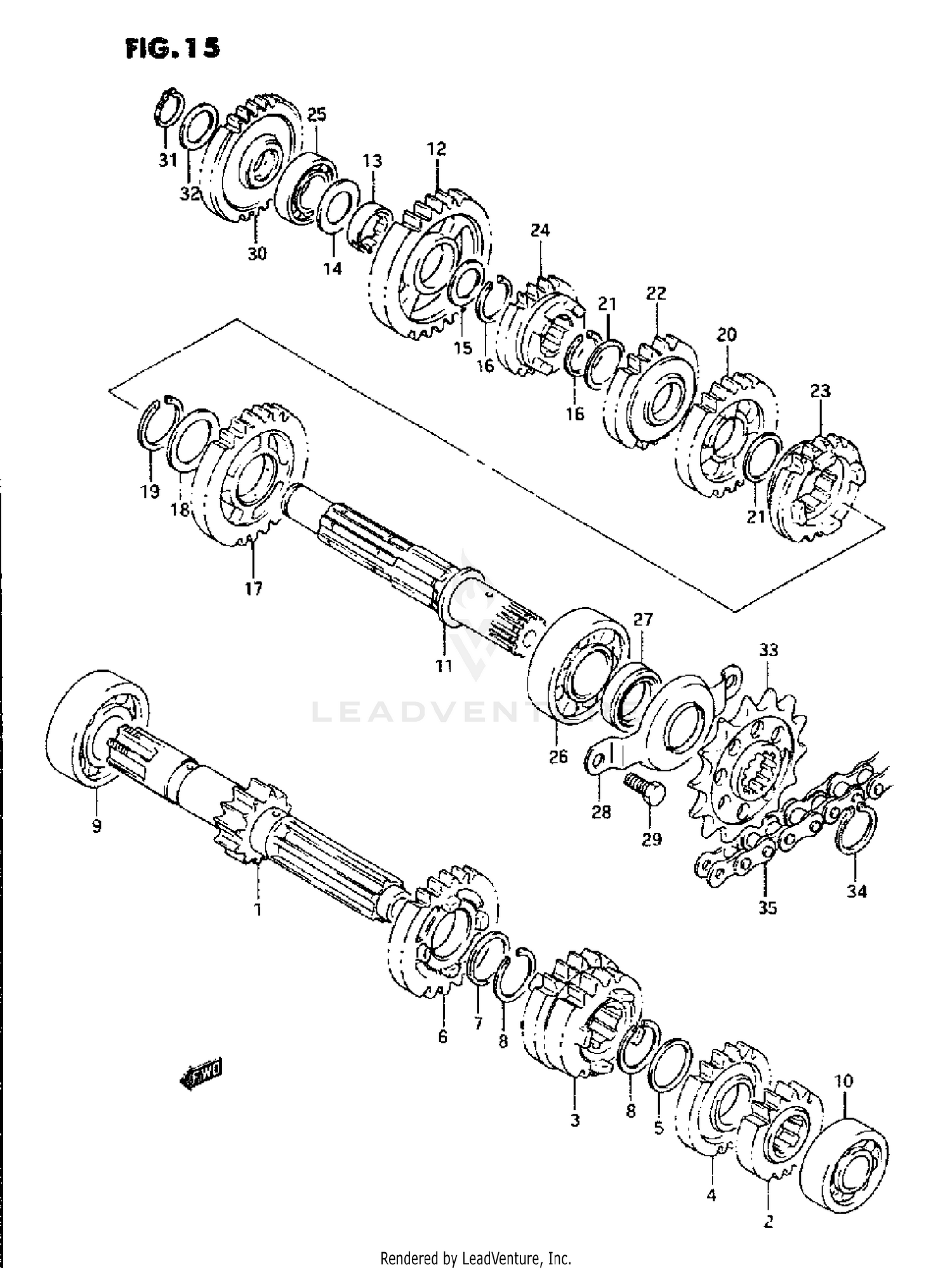 TRANSMISSION(-E.NO 106032)