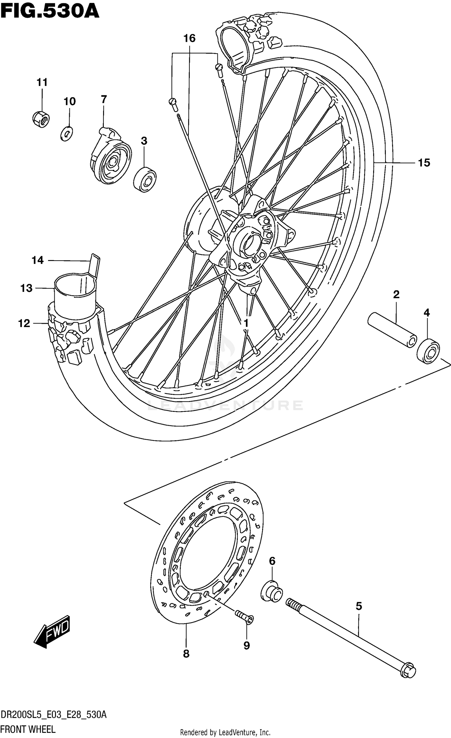 FRONT WHEEL