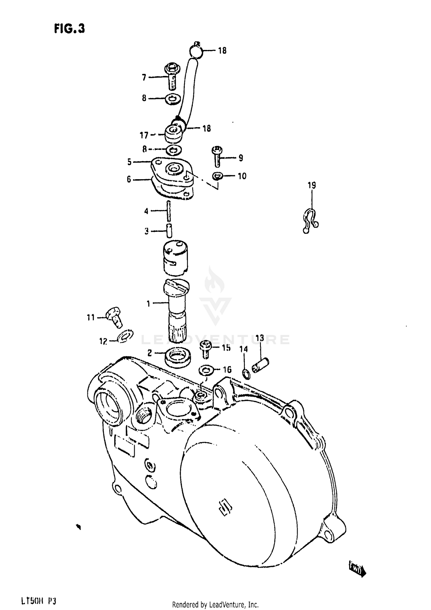 CLUTCH COVER-OIL PUMP