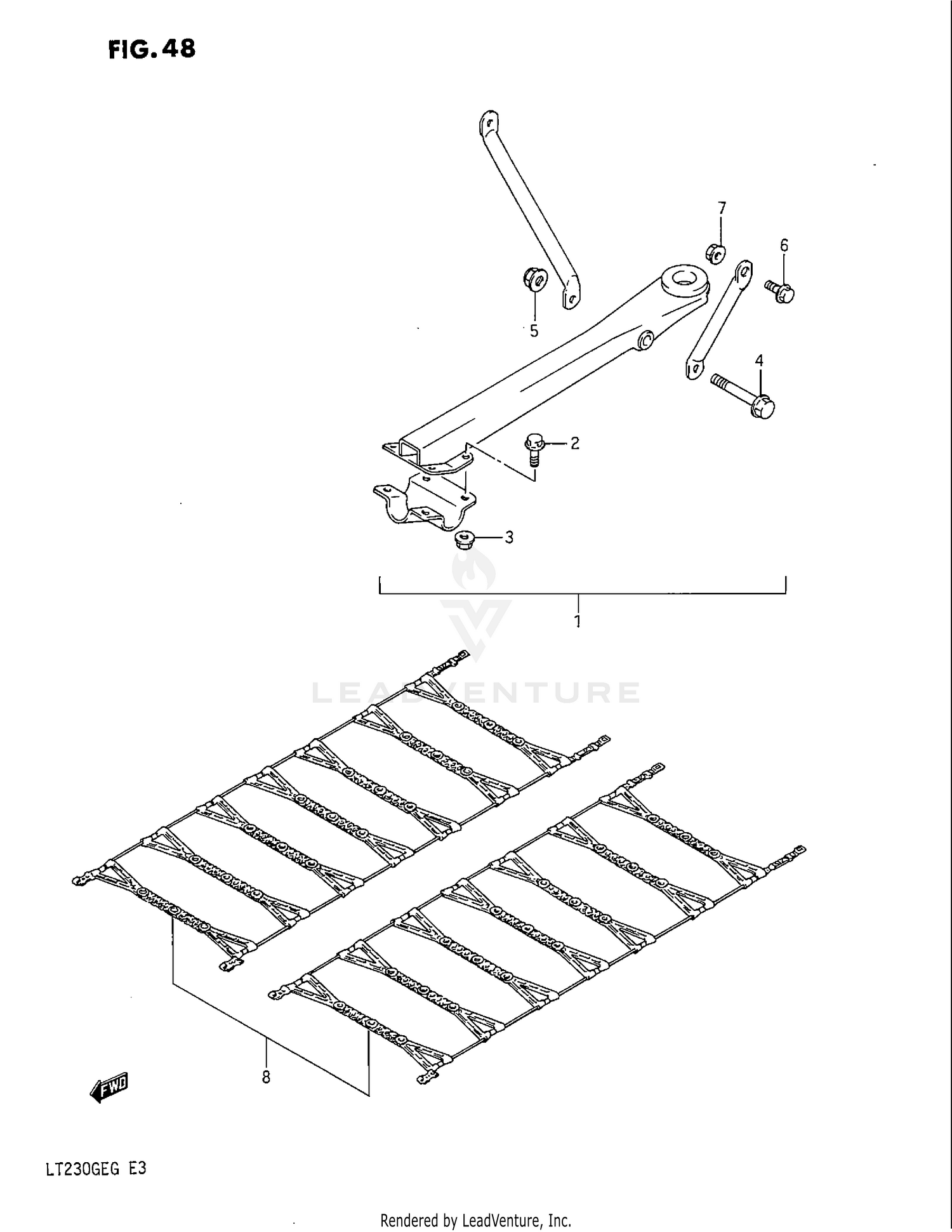 TRAILER HITCH - TIRE BELT (OPT)