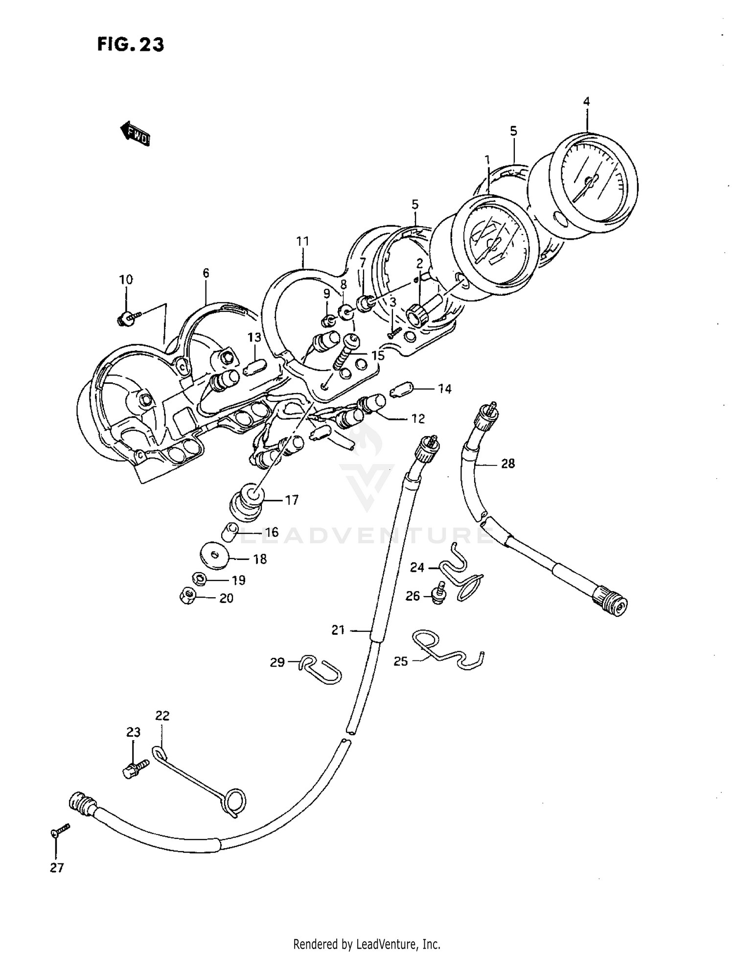 SPEEDOMETER-TACHOMETER