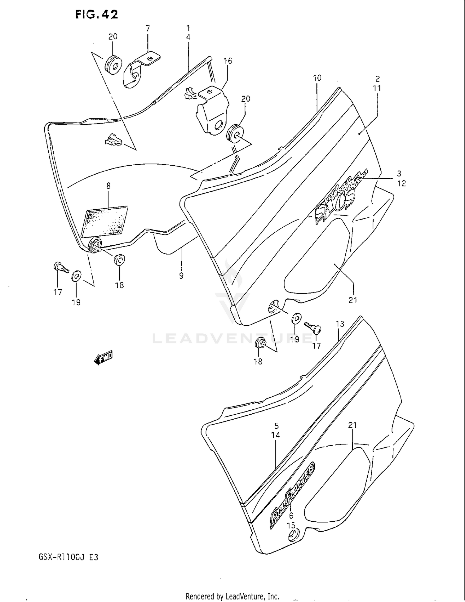 FRAME COVER (MODEL G/H)