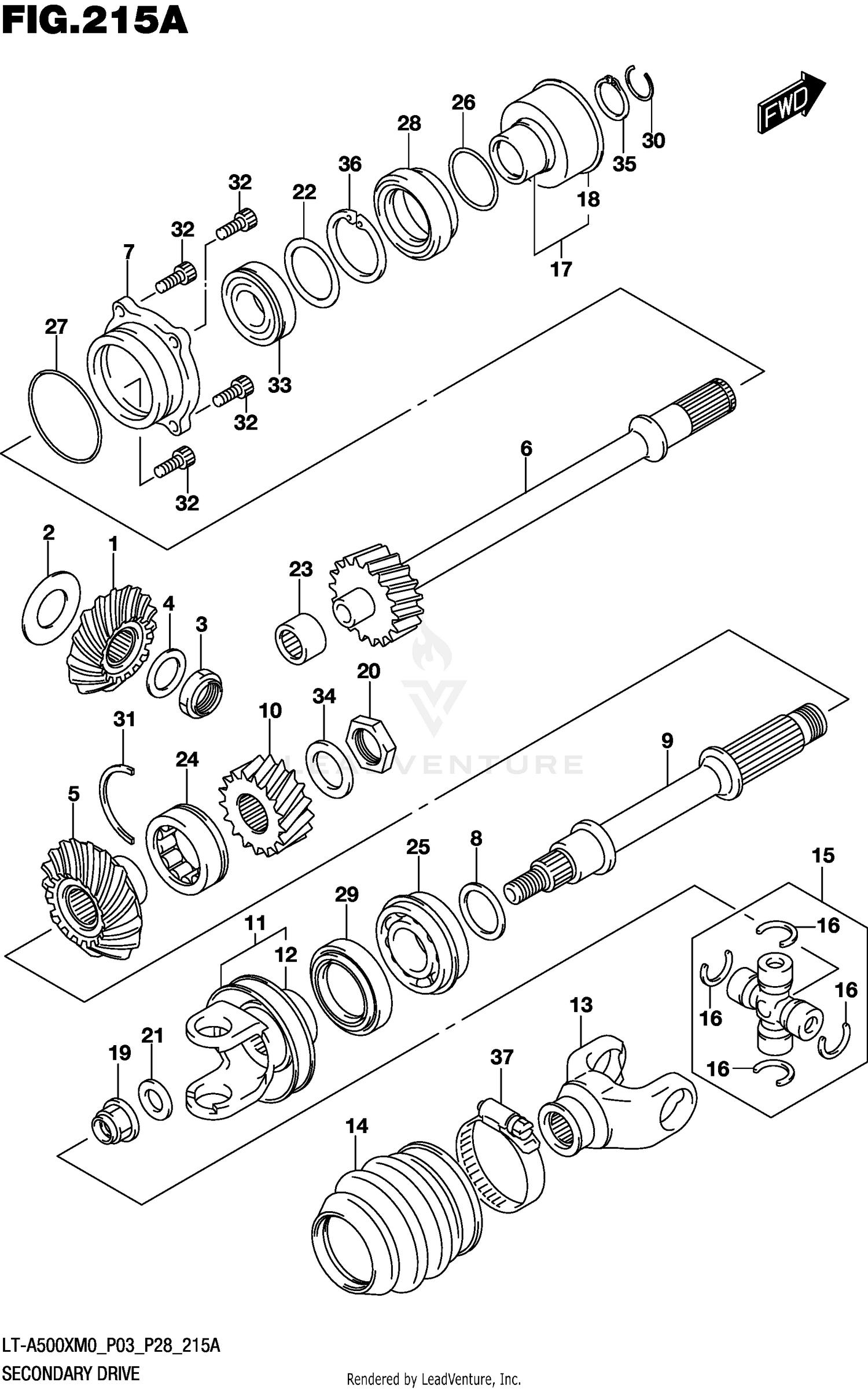 SECONDARY DRIVE