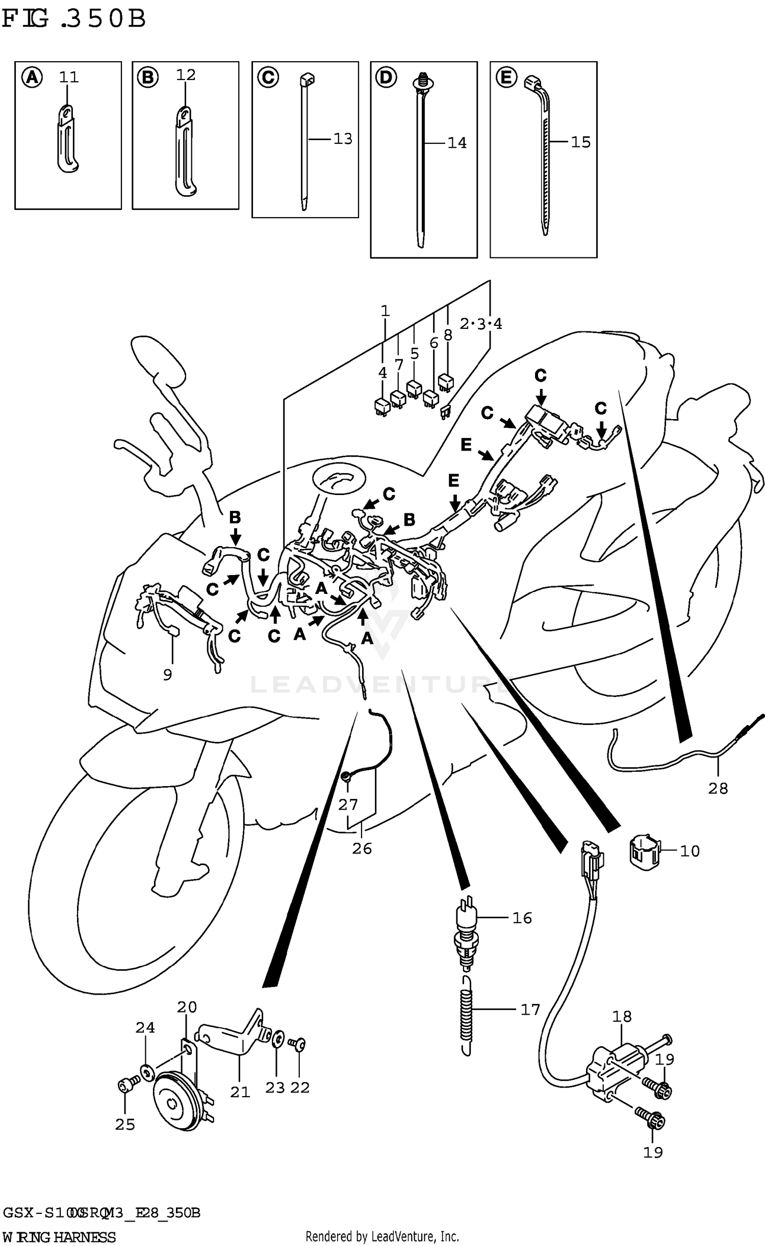 WIRING HARNESS (E28)