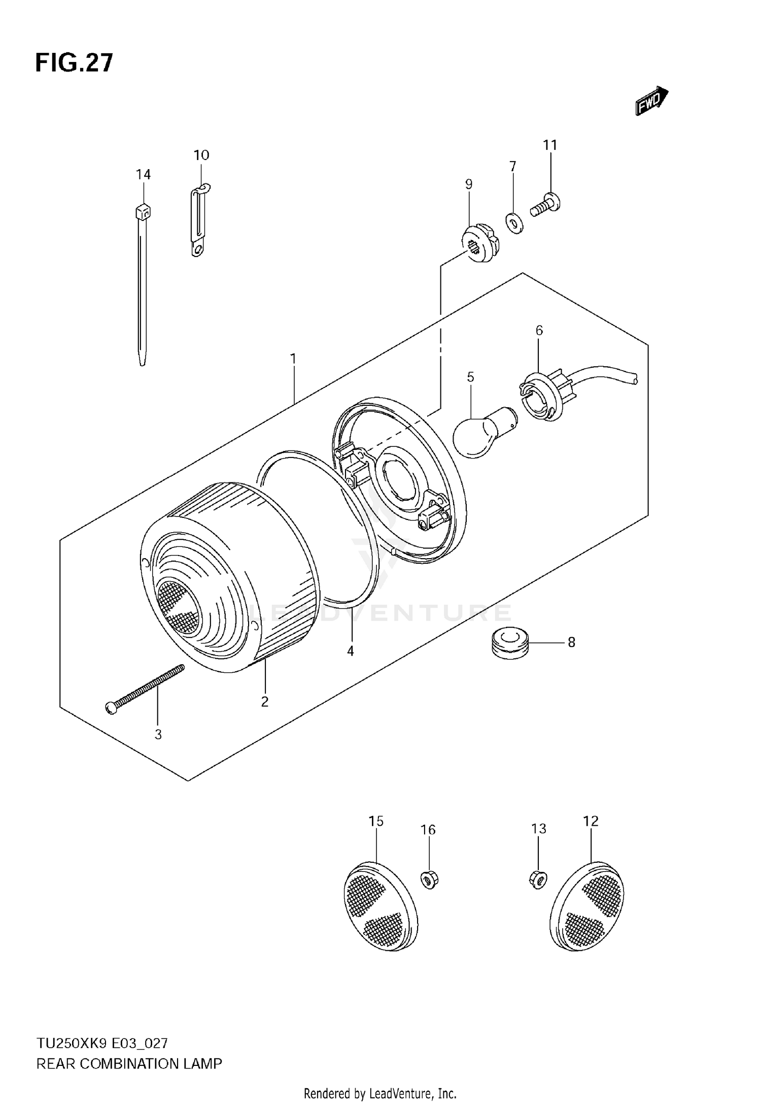 REAR COMBINATION LAMP