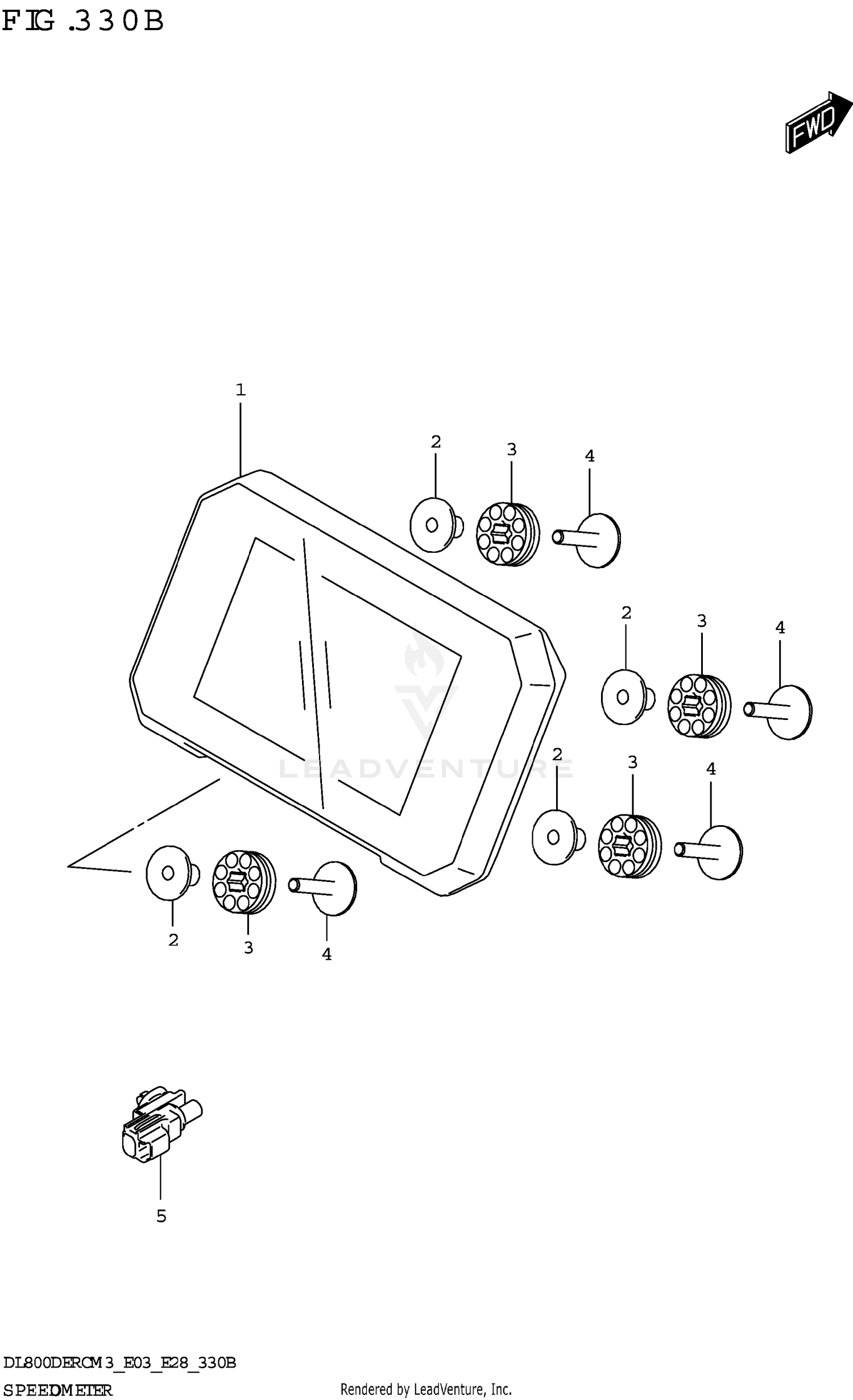 SPEEDOMETER (E03,E33)
