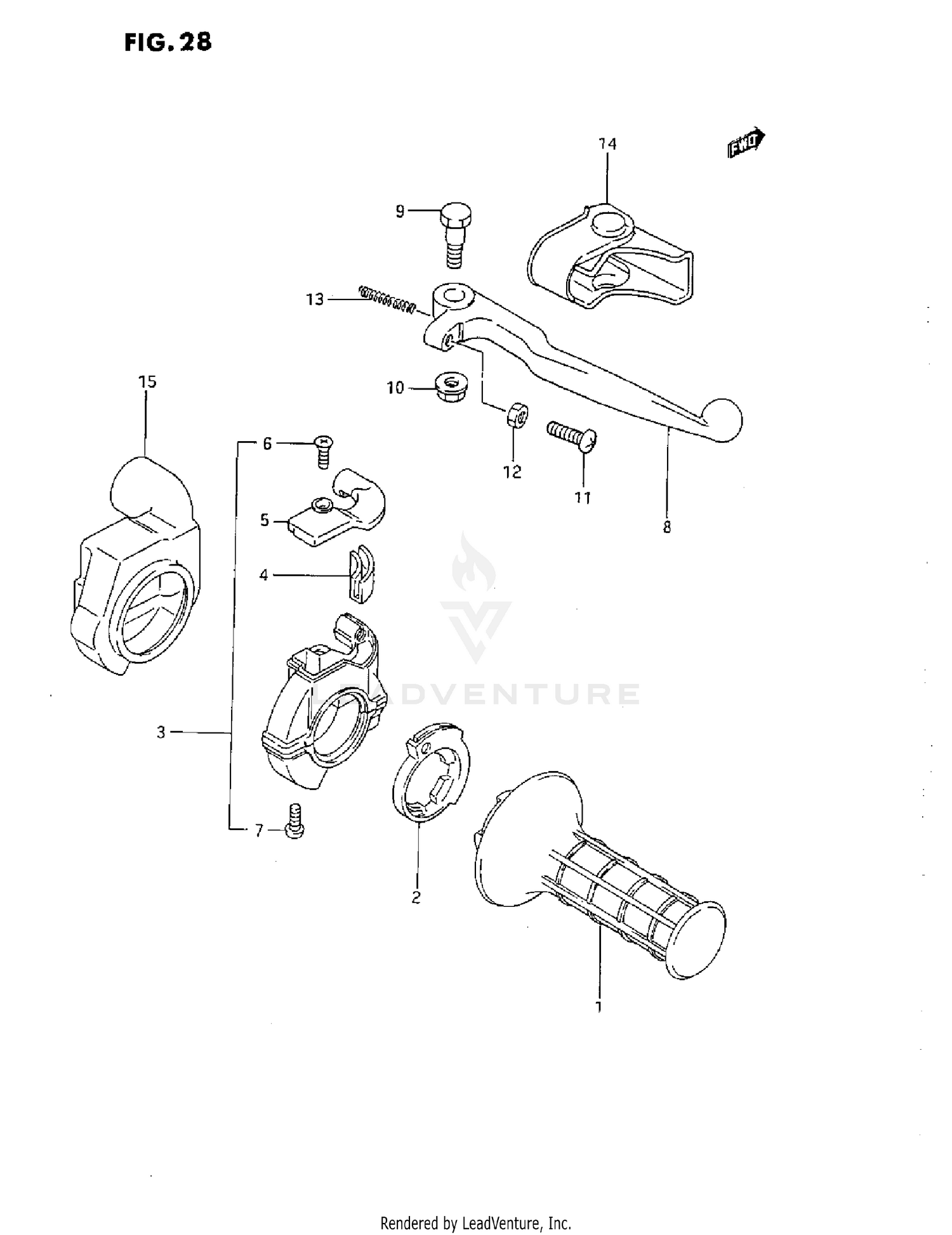RIGHT HANDLE SWITCH (G/H/J)