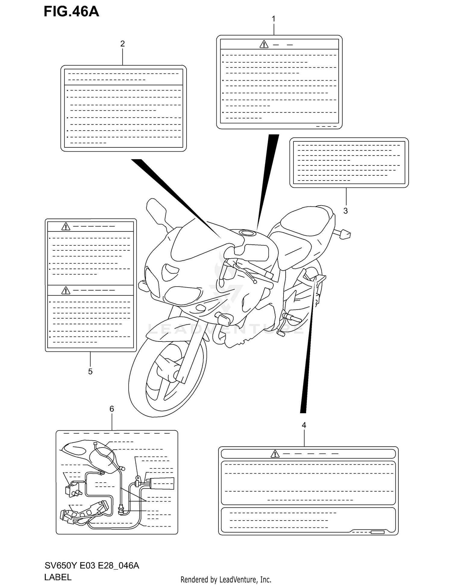 WARNING LABEL (MODEL K2)
