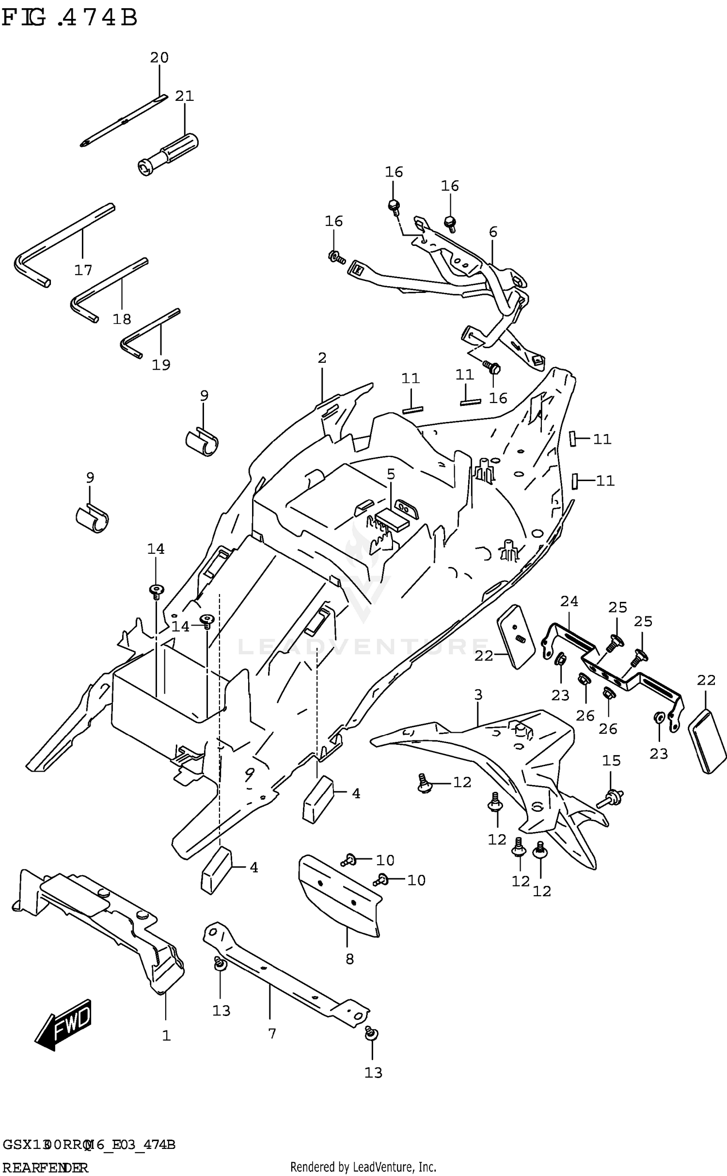 REAR FENDER