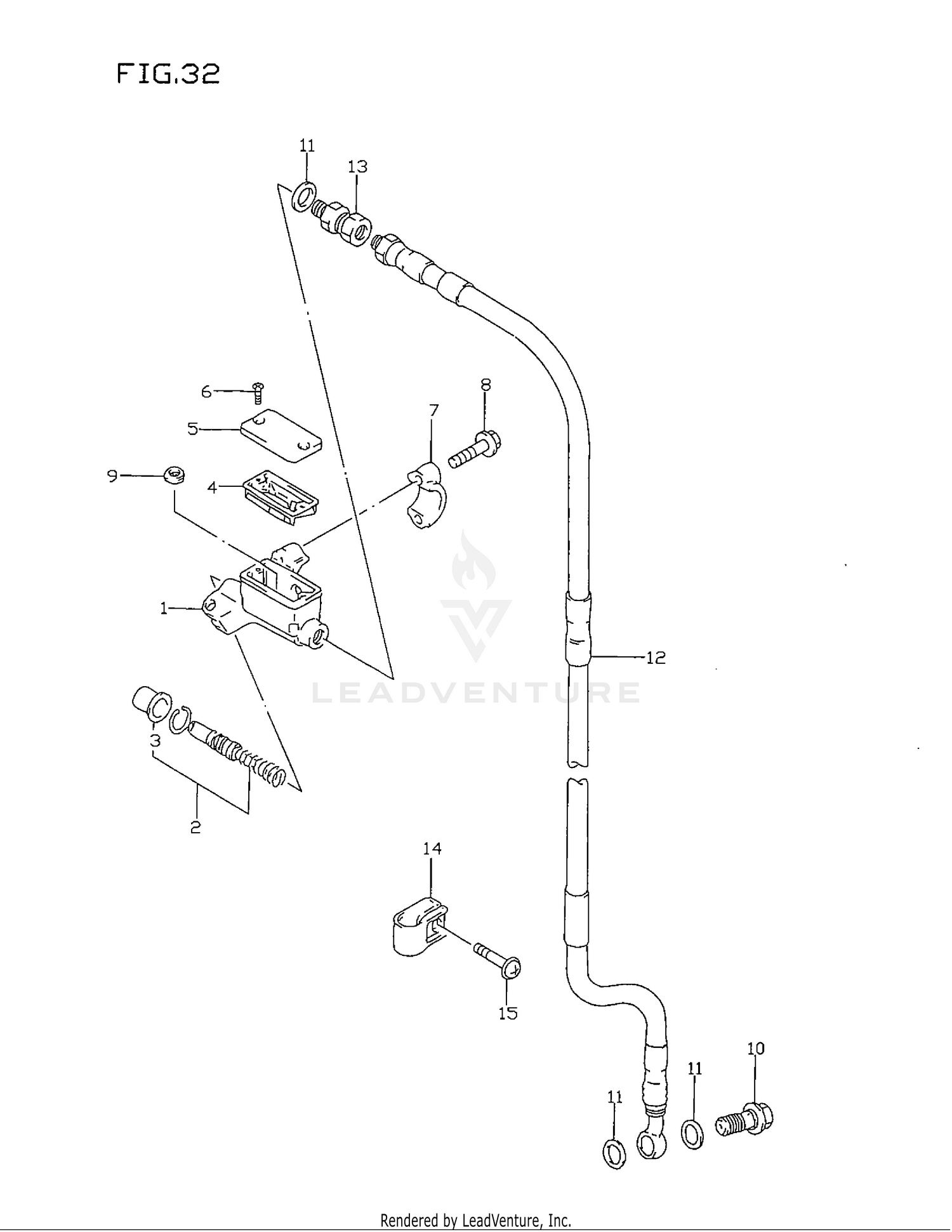 FRONT MASTER CYLINDER