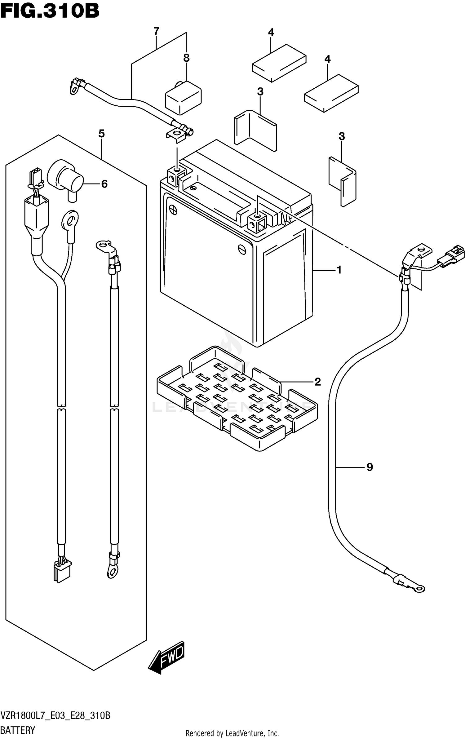BATTERY (VZR1800BZL7 E03)