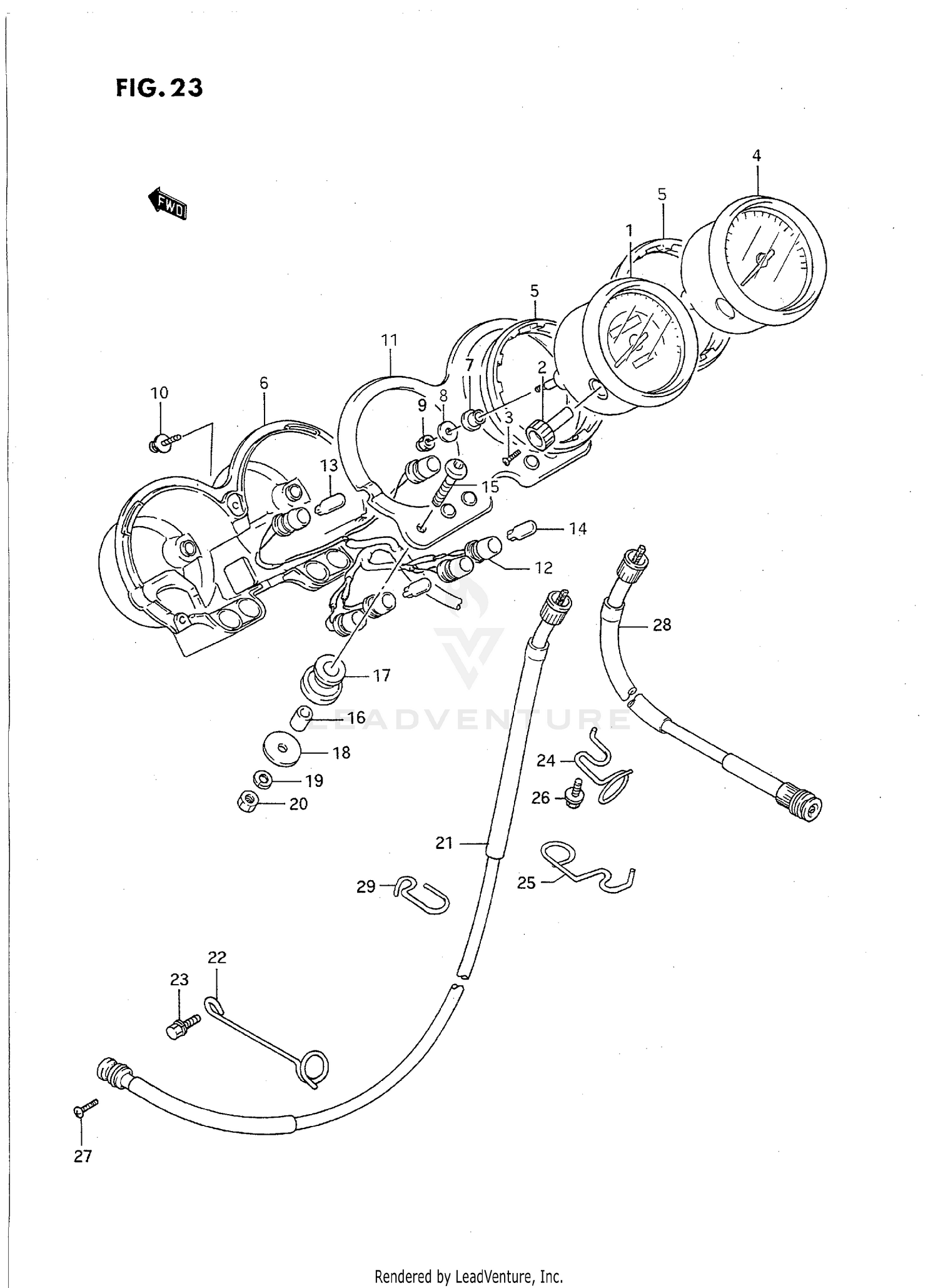 SPEEDOMETER - TACHOMETER