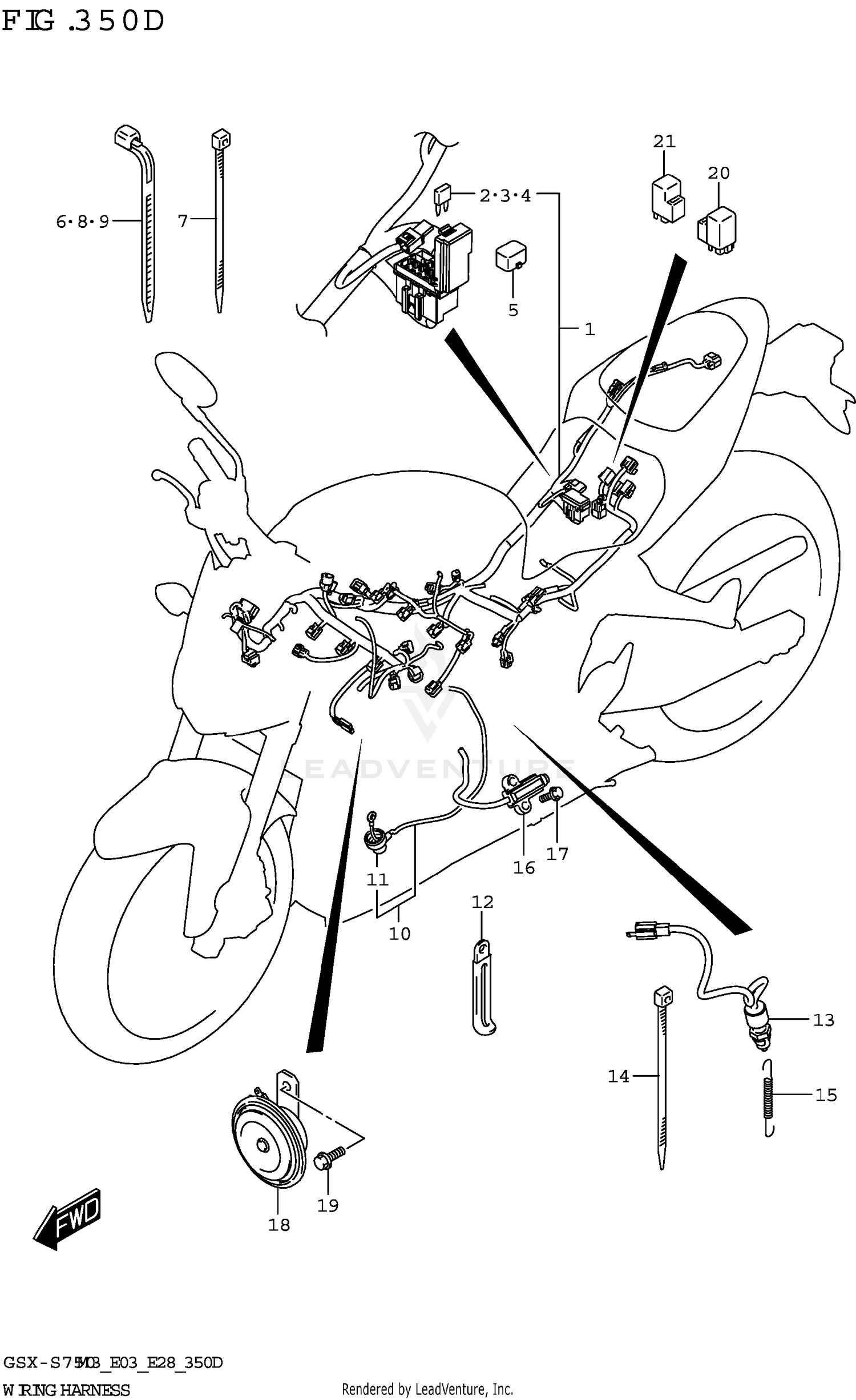WIRING HARNESS (E28)