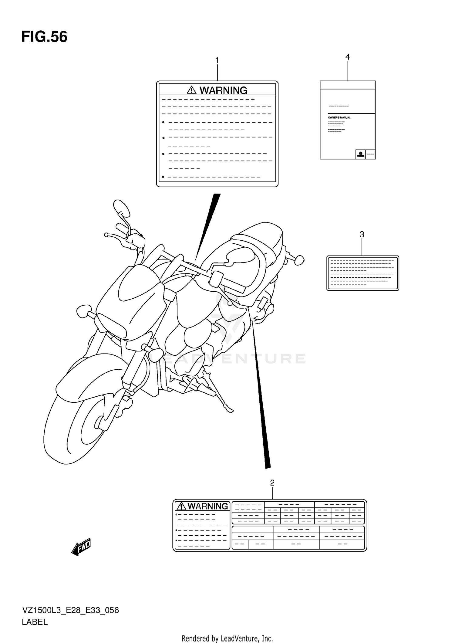 LABEL (VZ1500L3 E33)