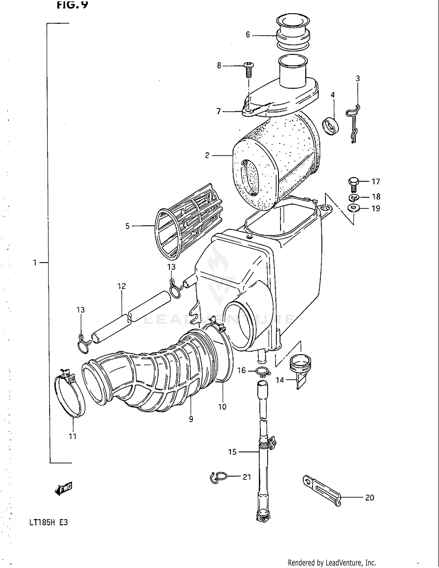 AIR CLEANER (MODEL E)