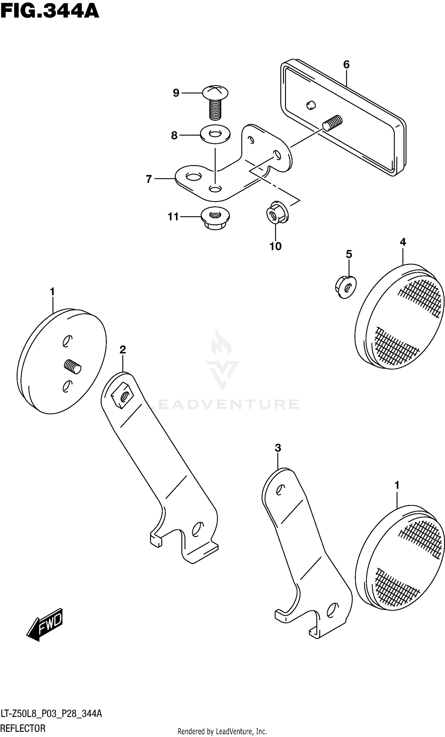 REFLECTOR (LT-Z50L8 P28)