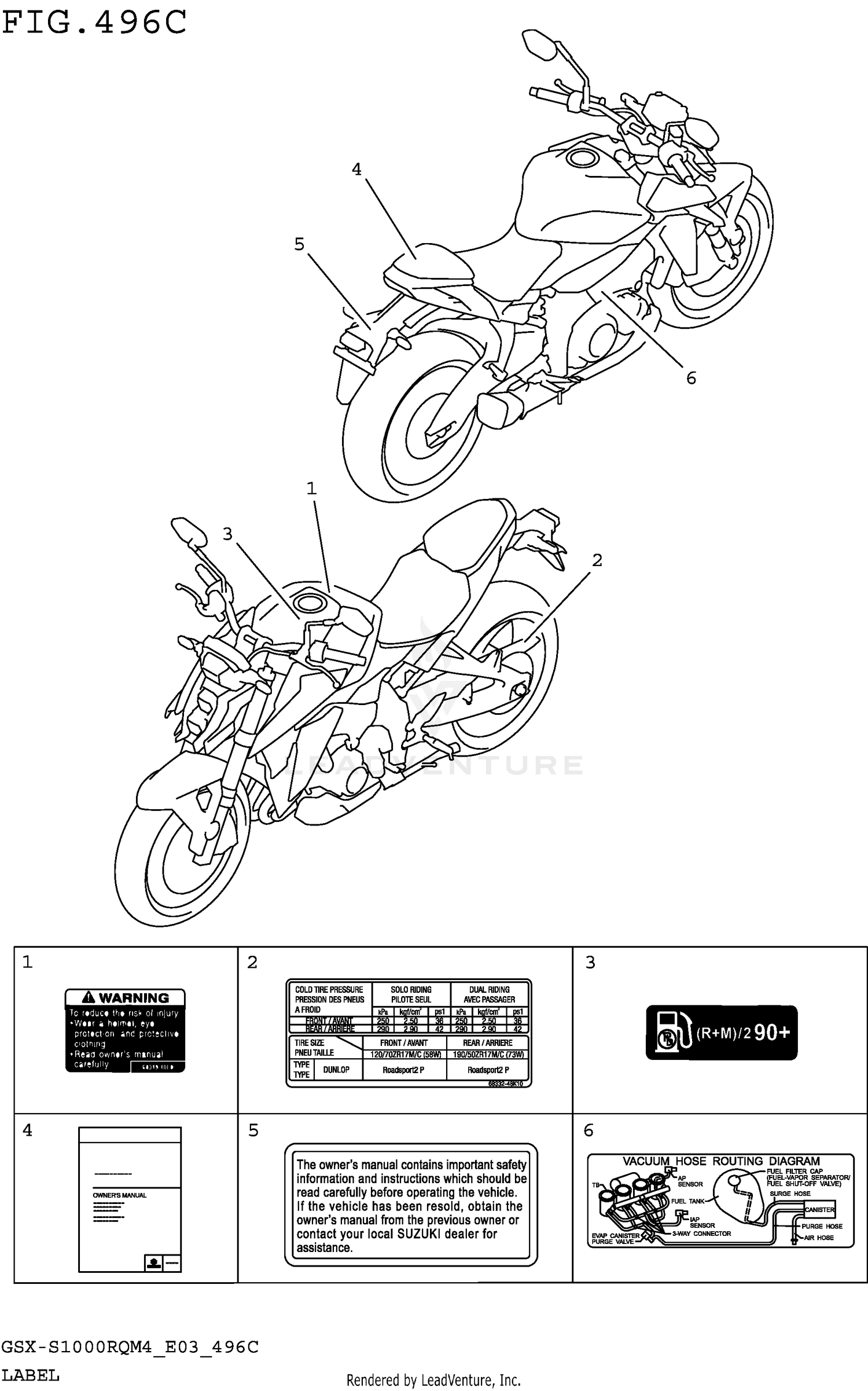 LABEL (GSX-S1000RQM4 E33)