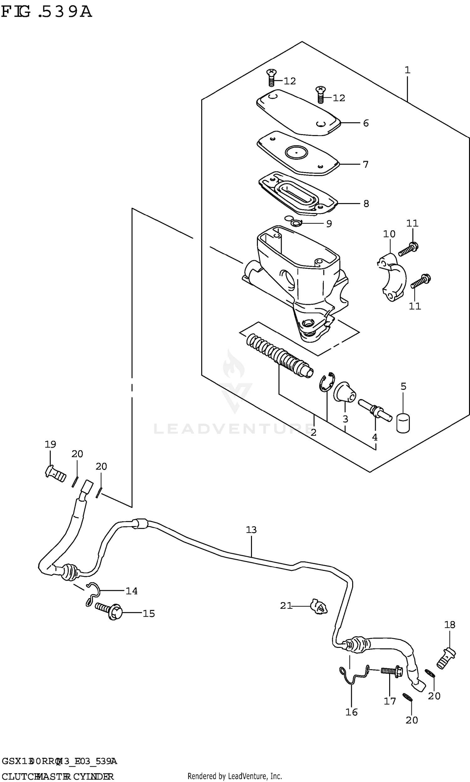 CLUTCH MASTER CYLINDER