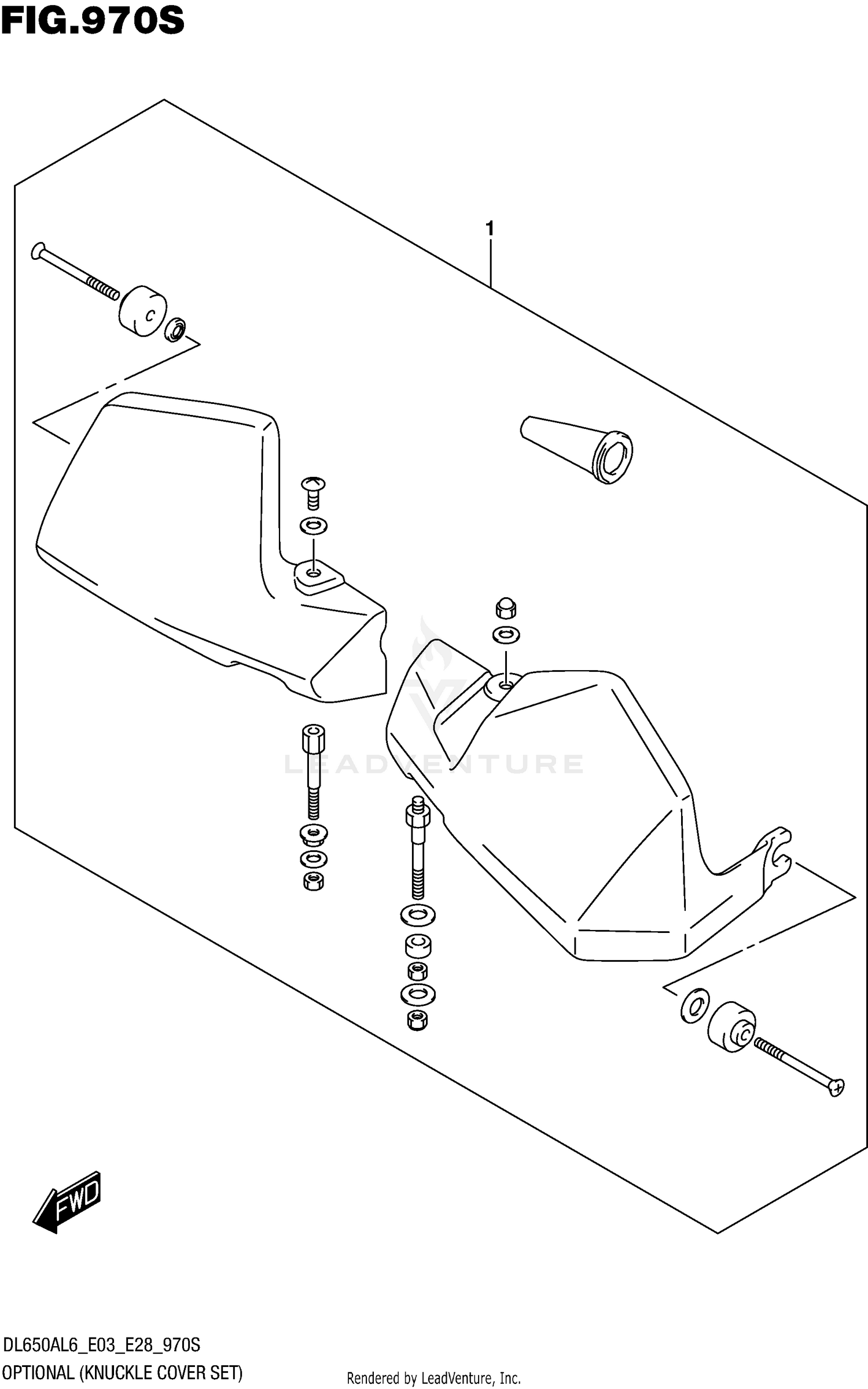 OPTIONAL (KNUCKLE COVER SET)