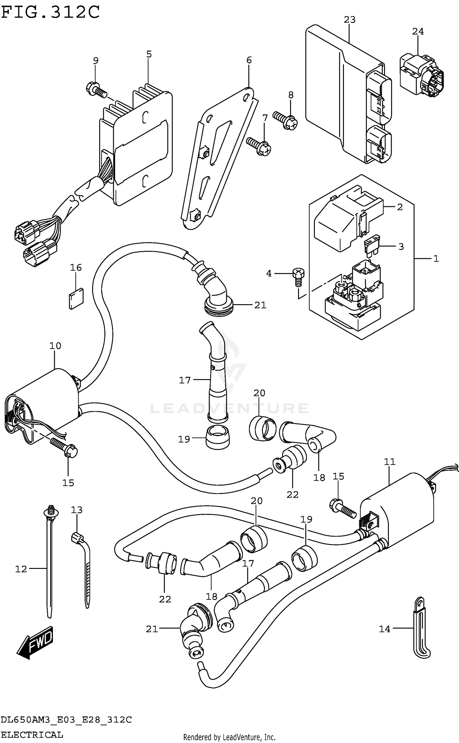 ELECTRICAL (DL650AM3E33)