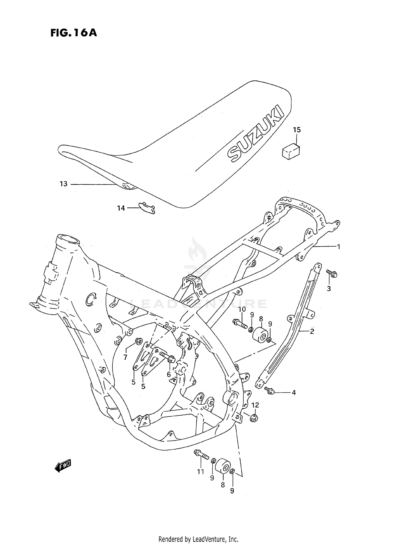 FRAME - SEAT (MODEL R/S)