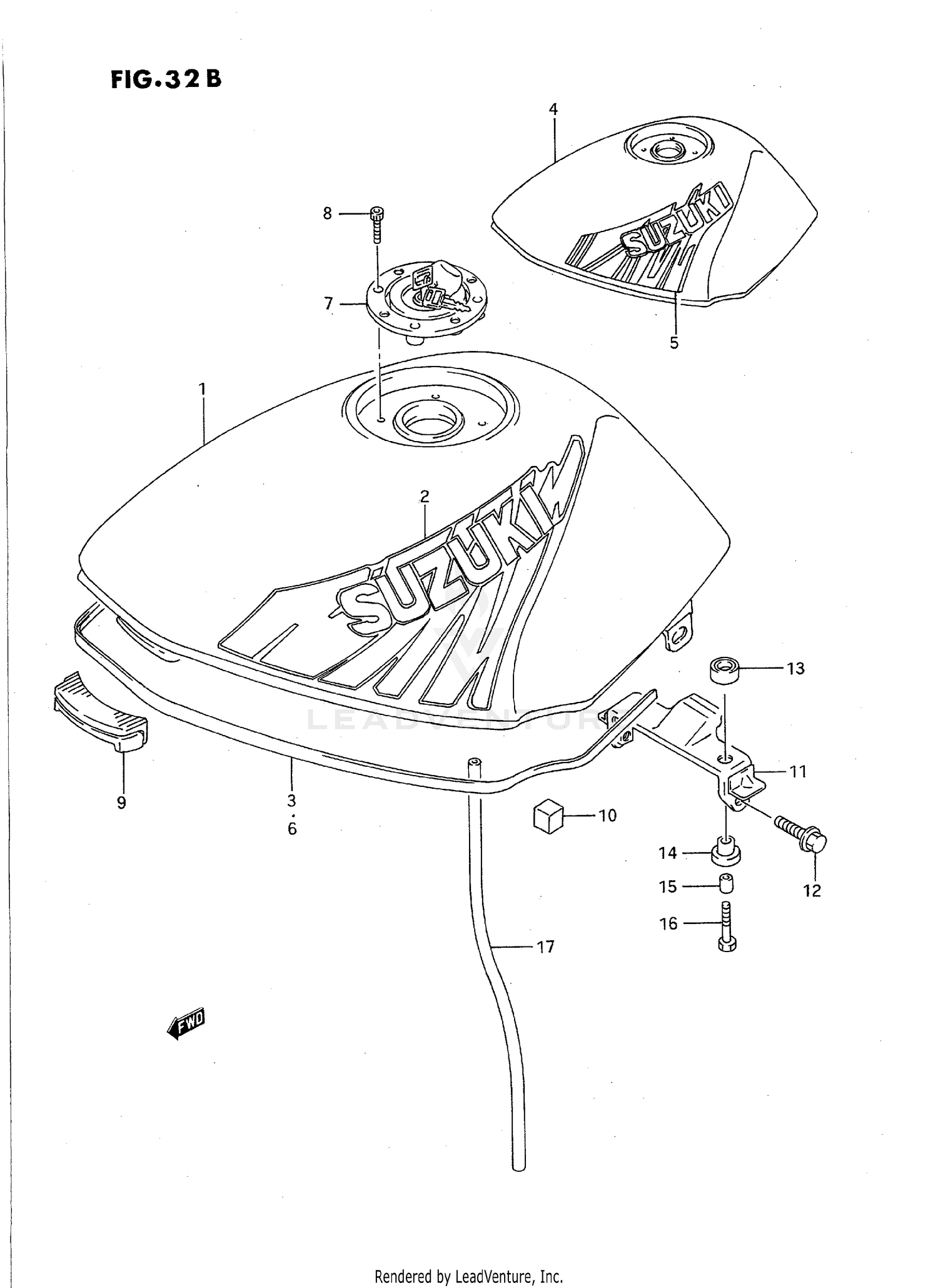 FUEL TANK (MODEL N/P)