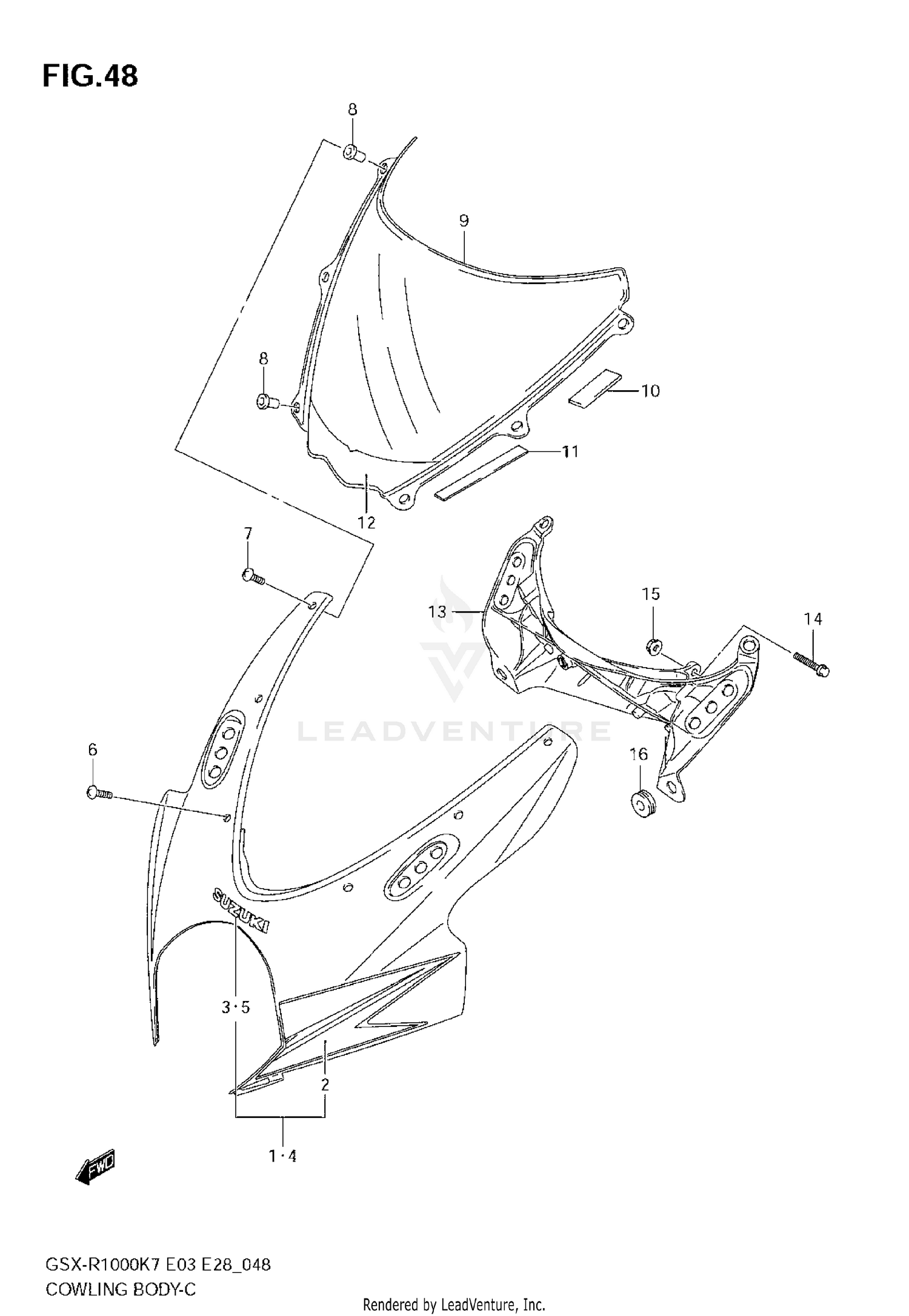 COWLING BODY (MODEL K7)