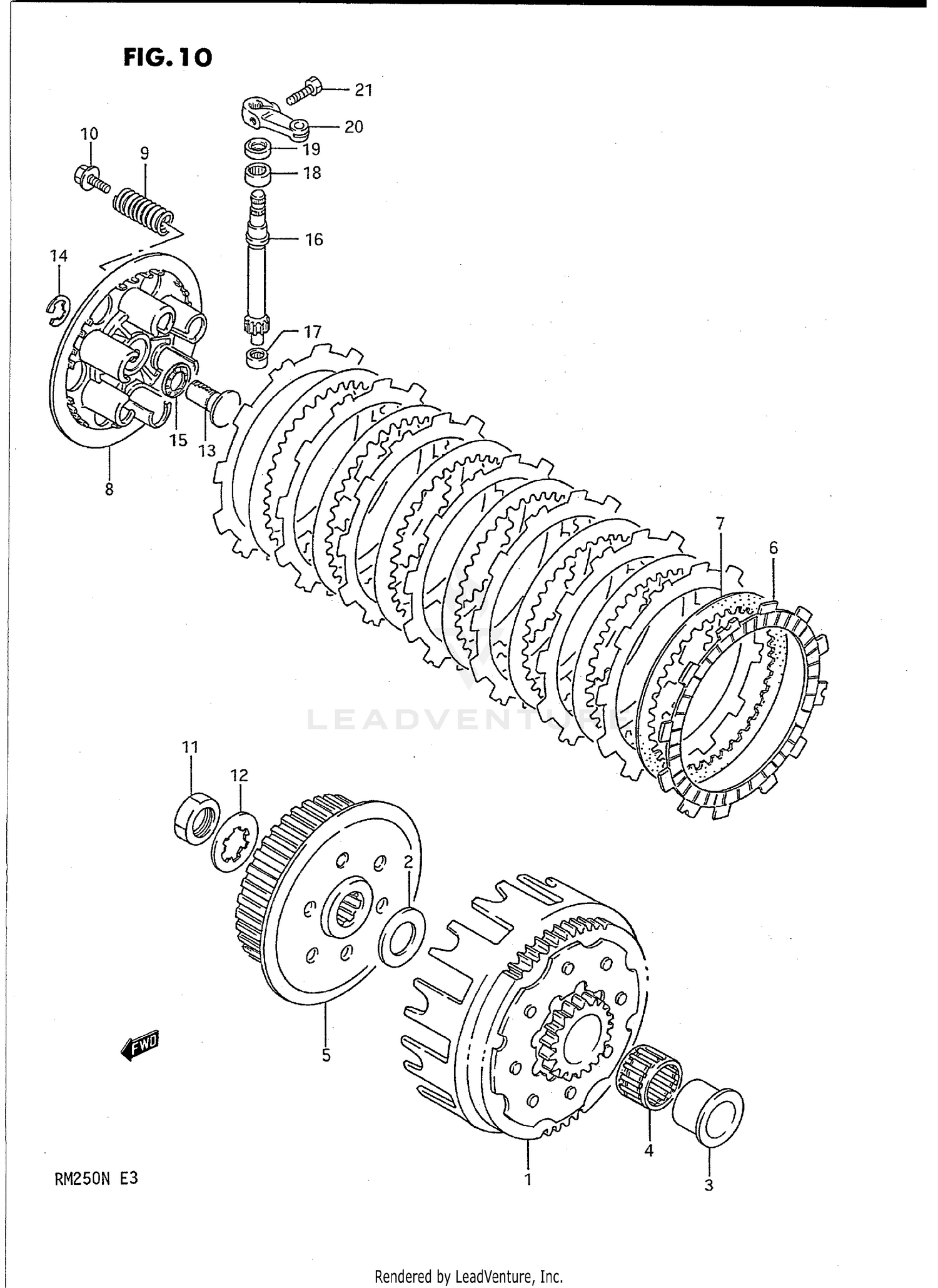 CLUTCH (MODEL K/L/M)