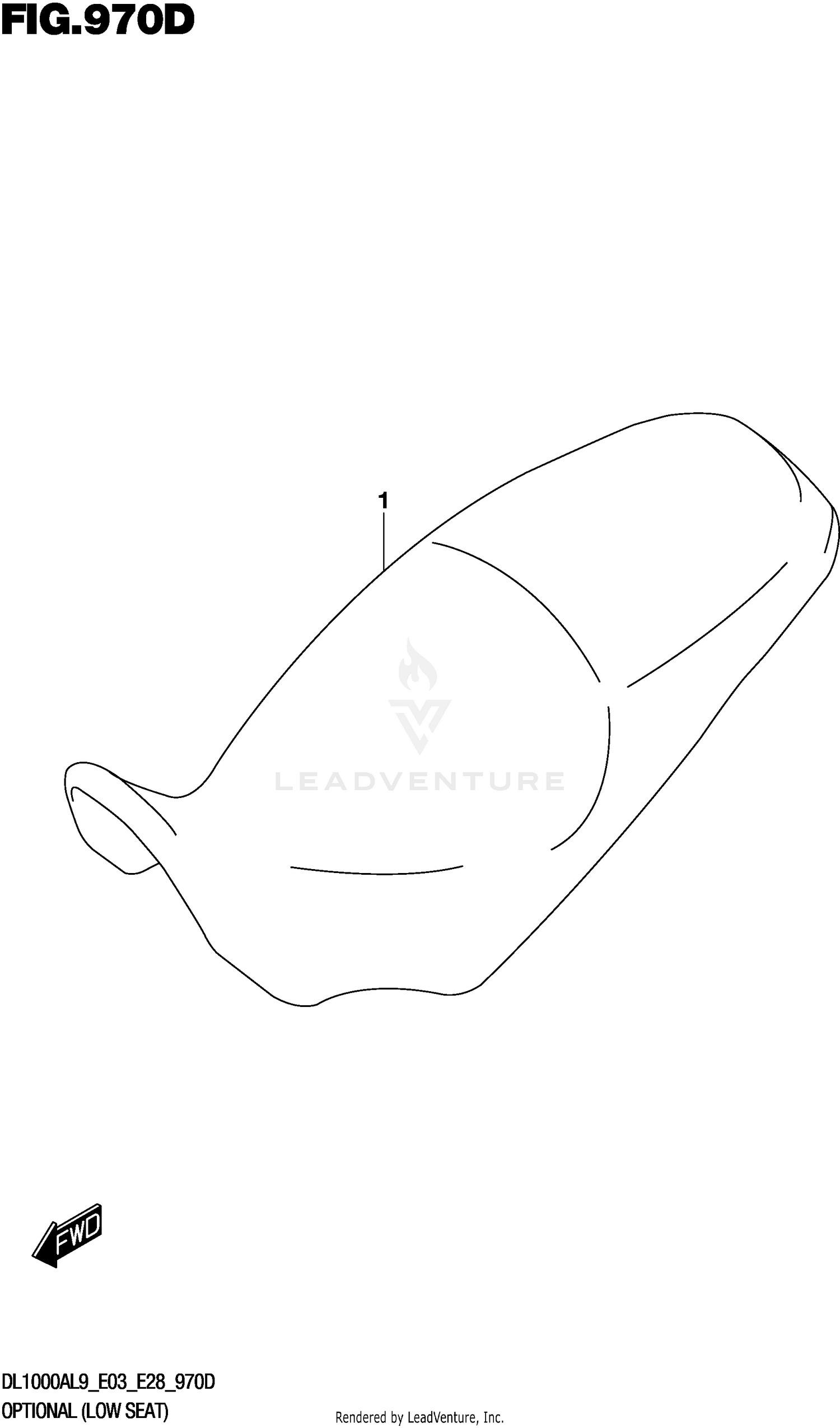 OPTIONAL (LOW SEAT) (DL1000AL9 E03)