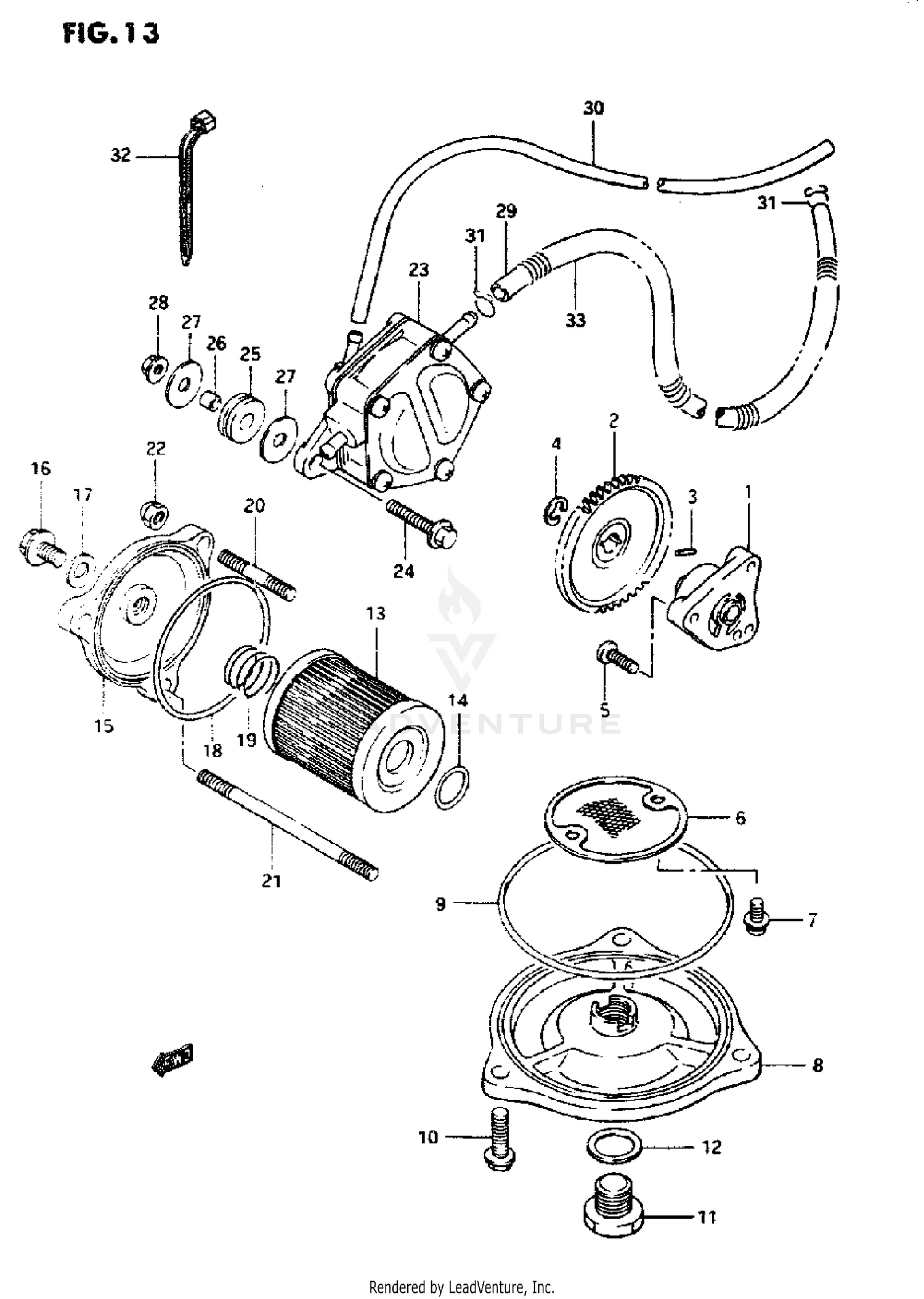 OIL PUMP - FUEL PUMP
