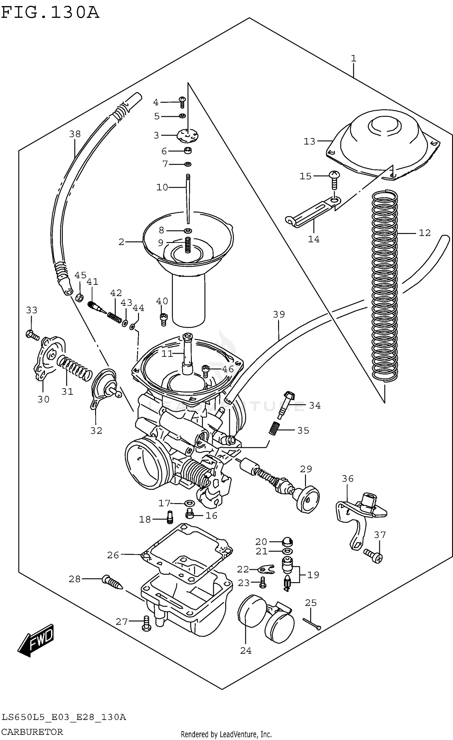 CARBURETOR (LS650L5 E03)