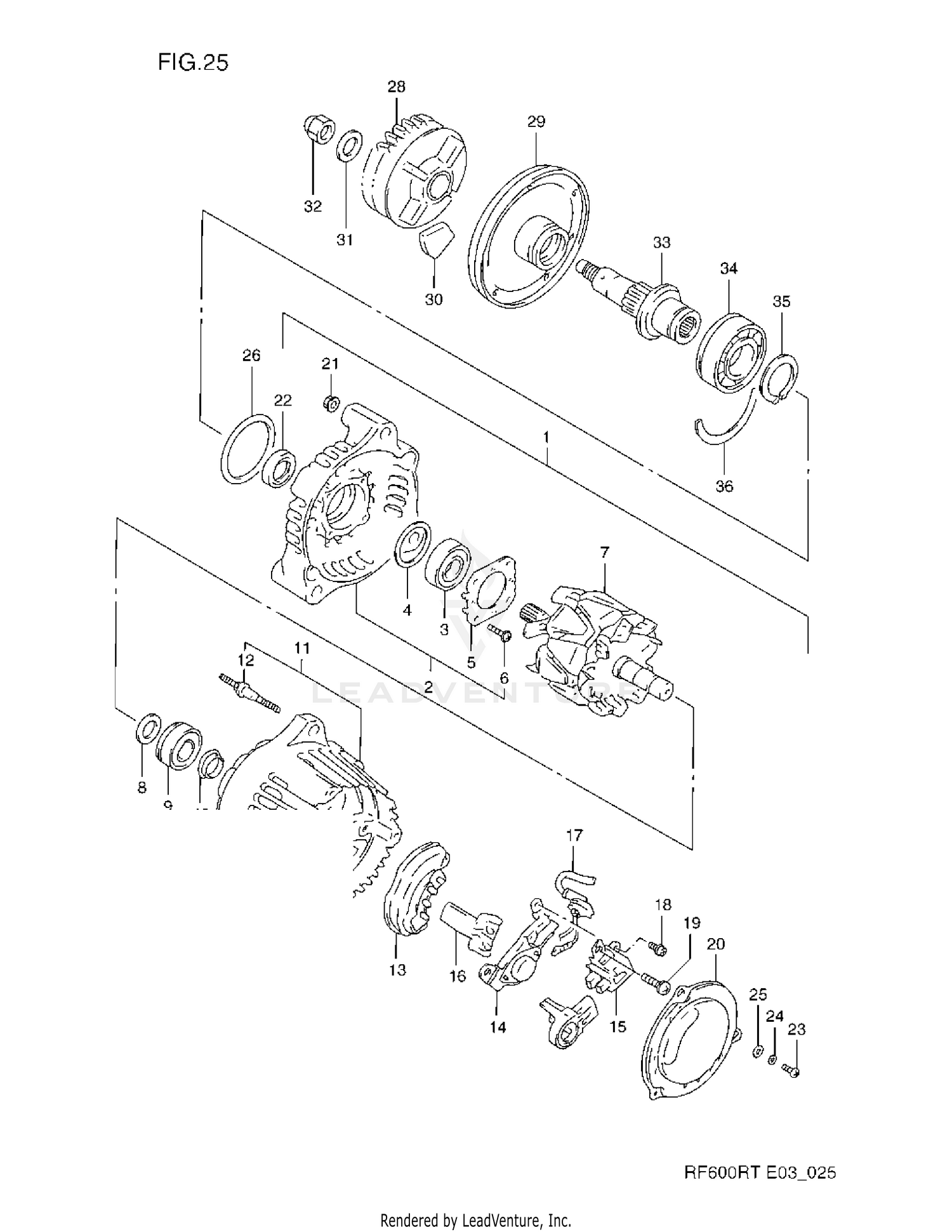 ALTERNATOR (MODEL R)