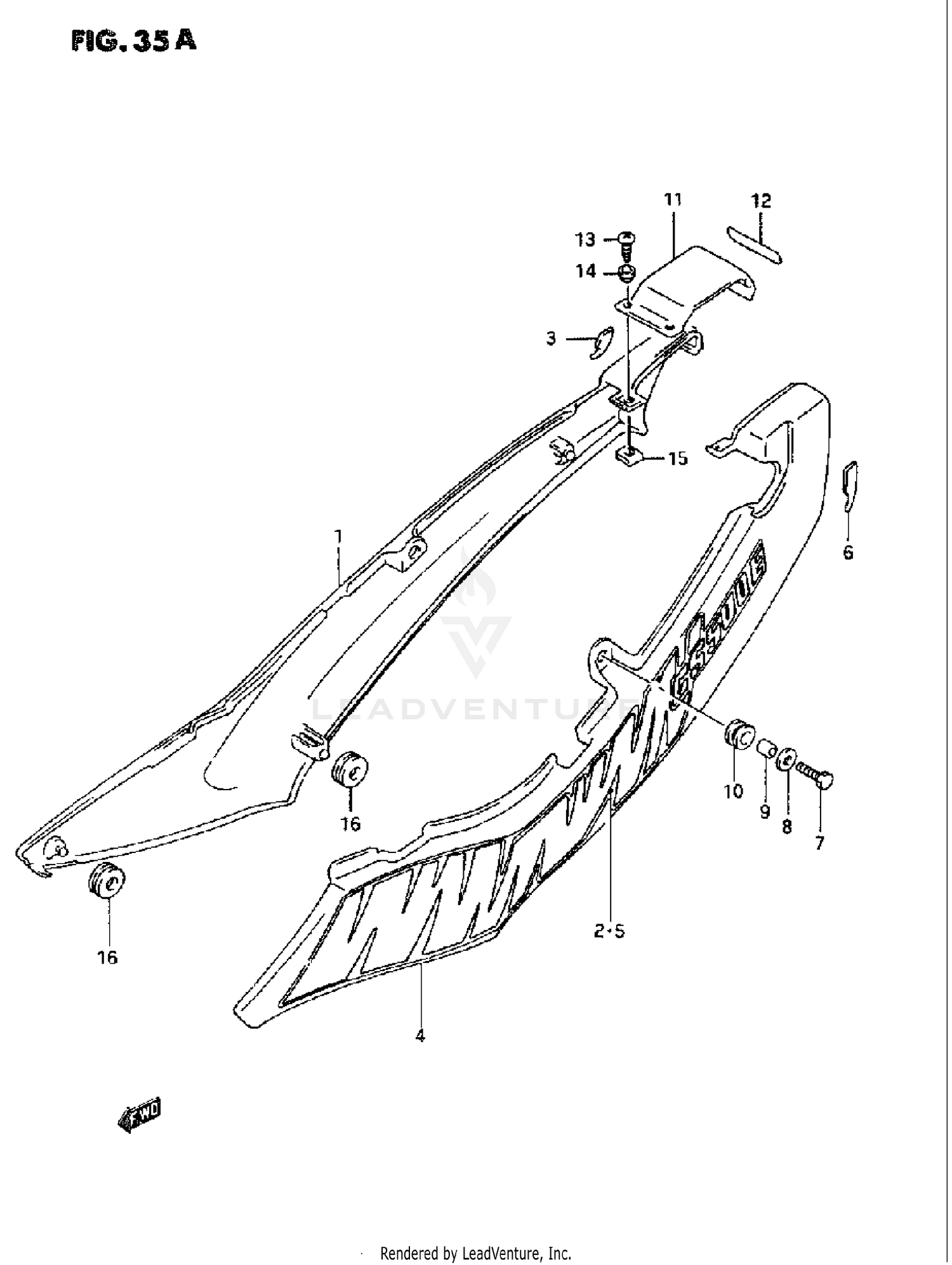 FRAME COVER (MODEL N)