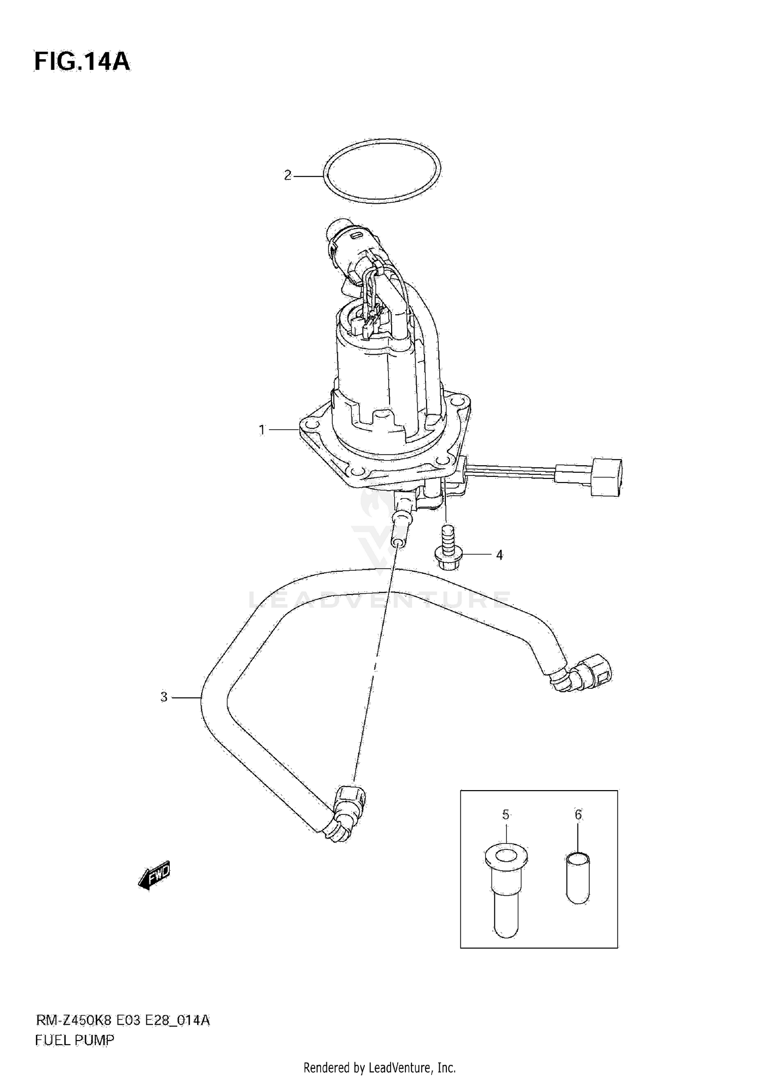 FUEL PUMP (RM-Z450 L1)
